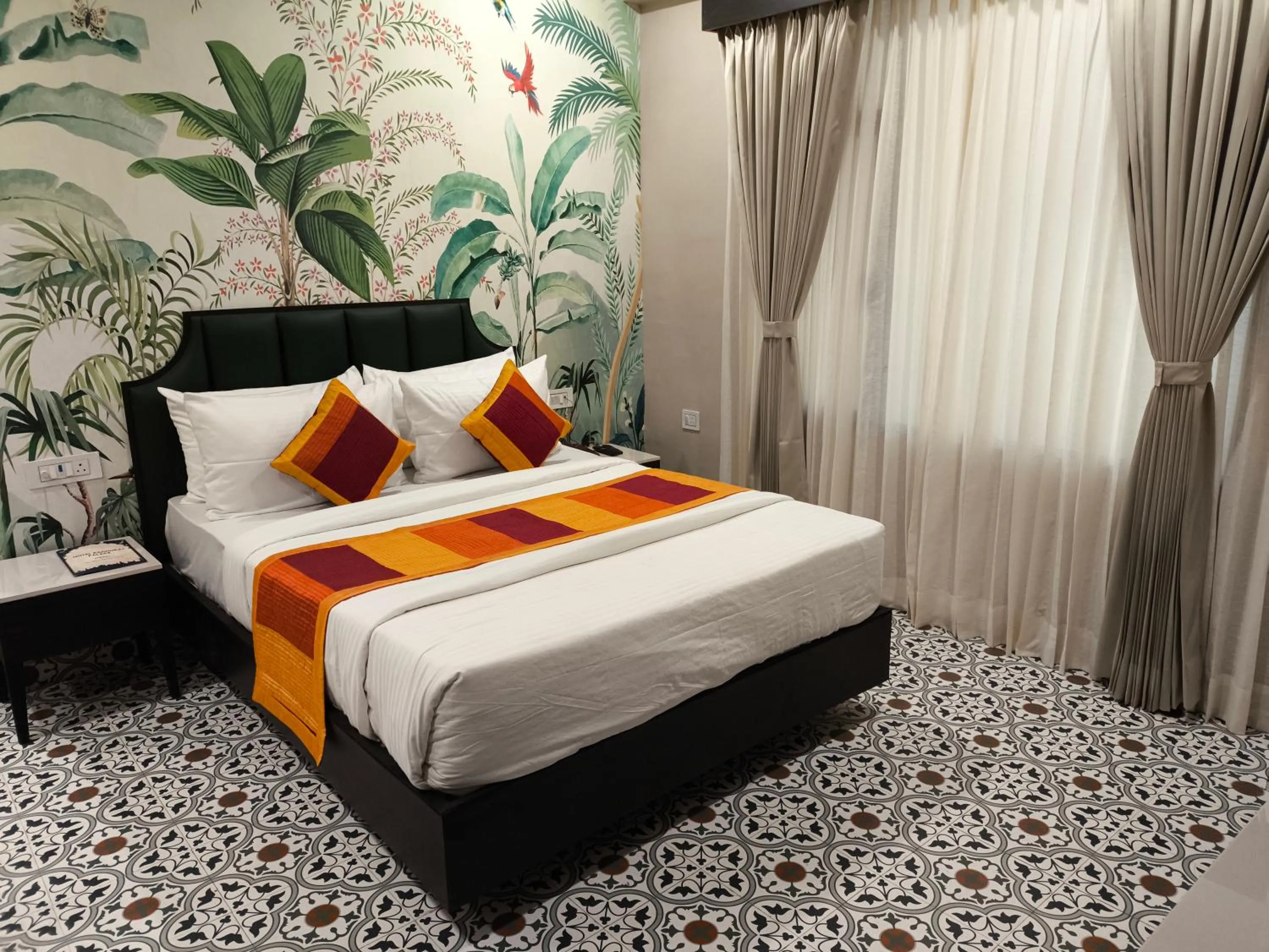 Bedroom, Bed in Hotel Raghuraj palace