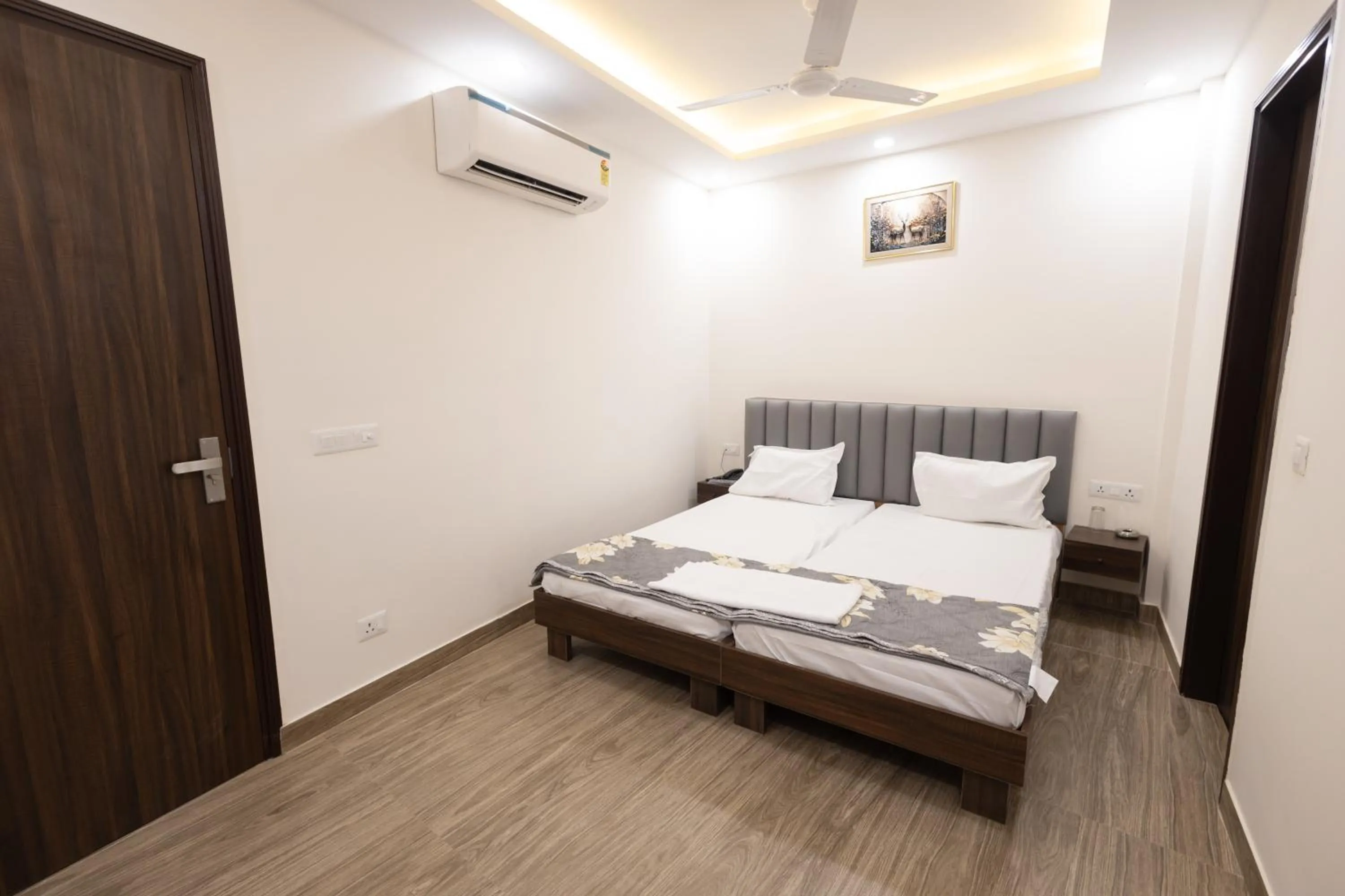 Bed in Hotel Sunrise Ecostay