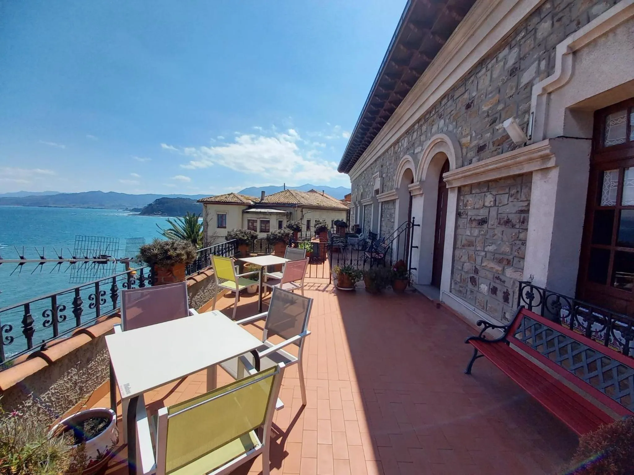 Balcony/Terrace in Hotel Eutimio