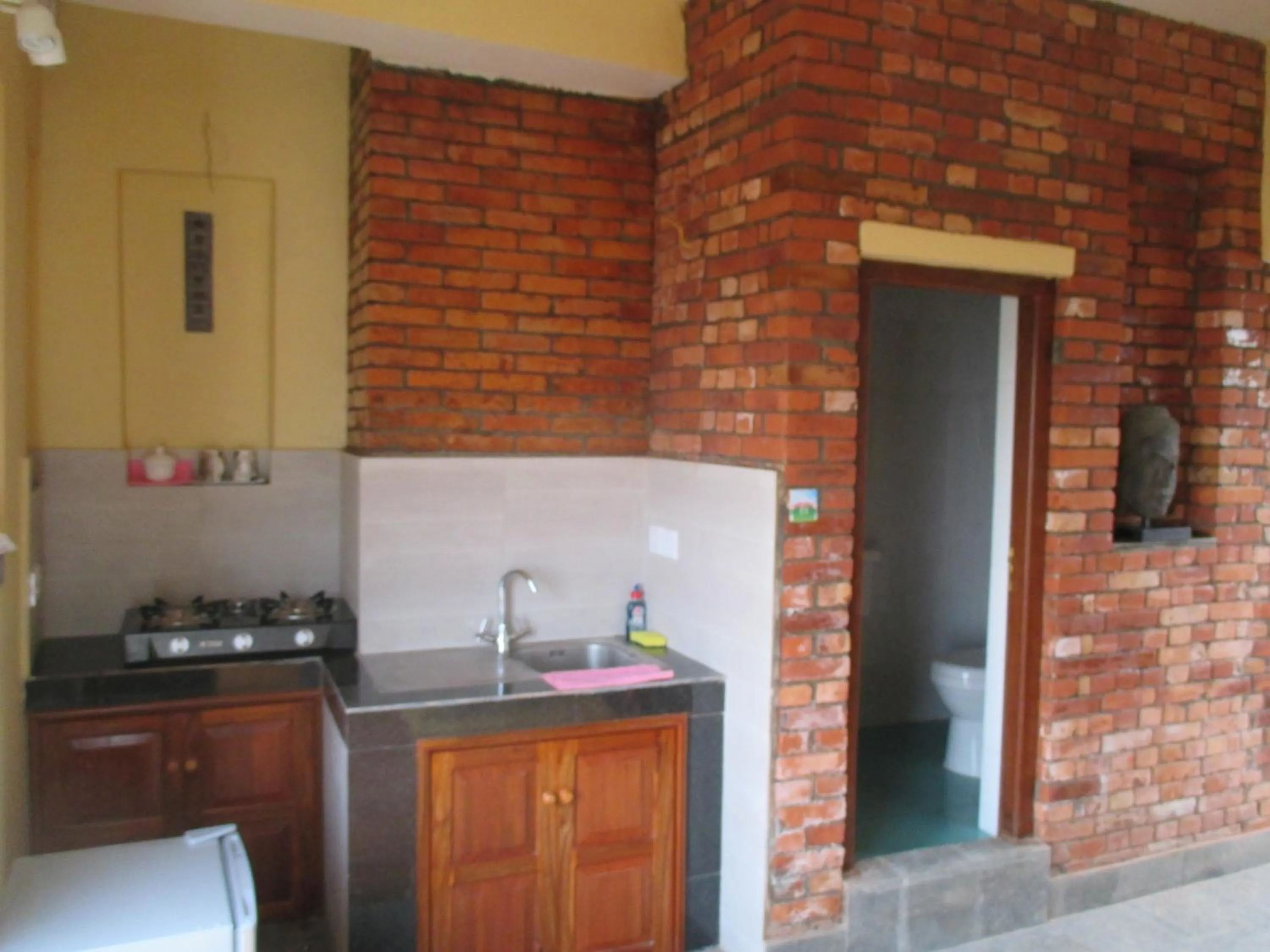 Kitchen or kitchenette in Hotel Swiss