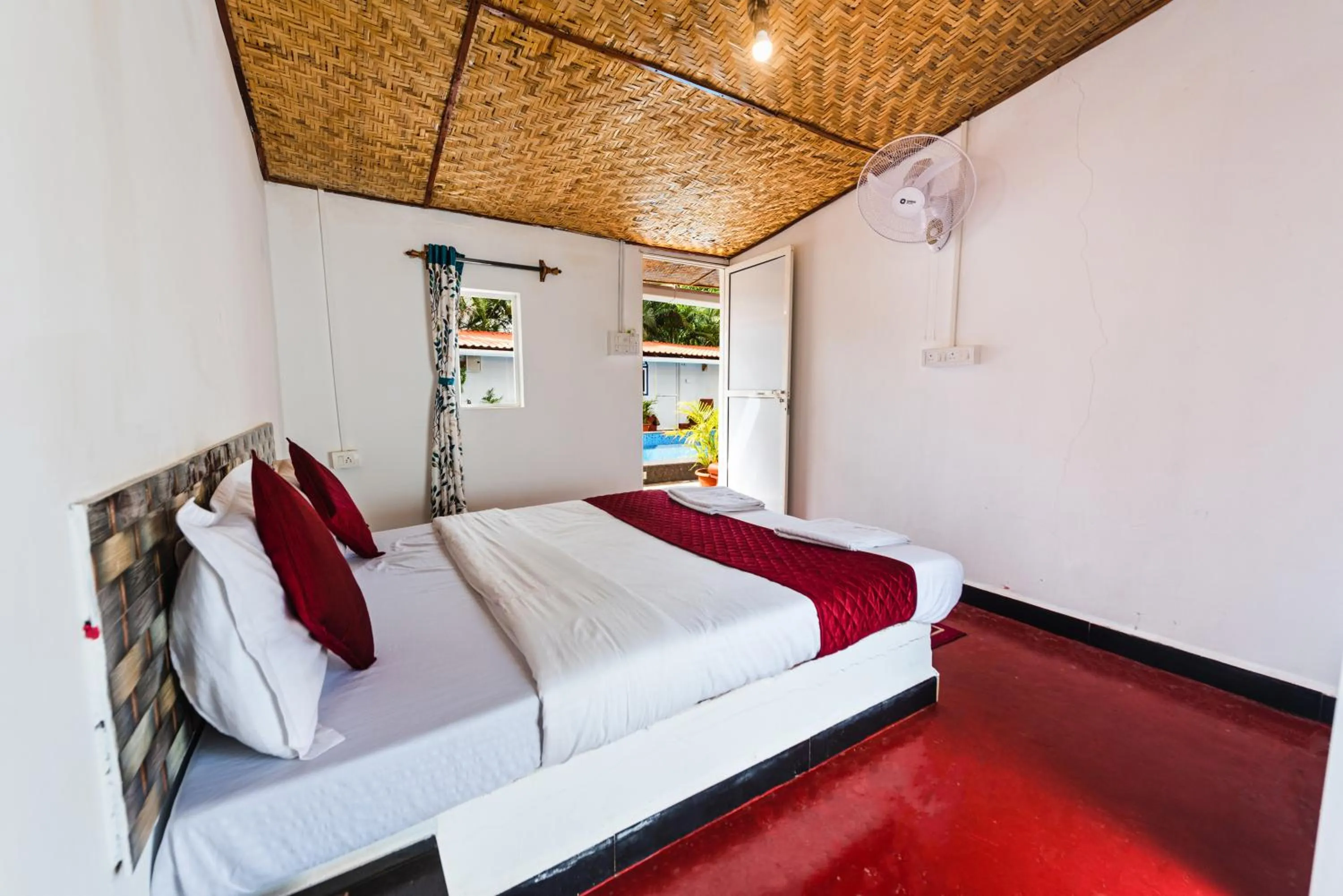 Bedroom in Hotel La Paulo's Near Beach Resort