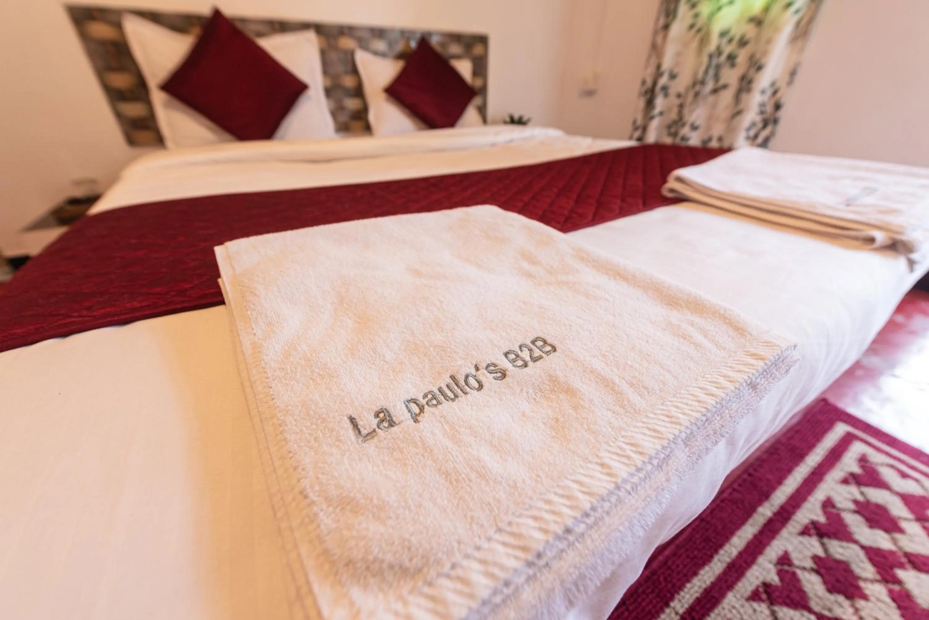 Bedroom in Hotel La Paulo's Near Beach Resort