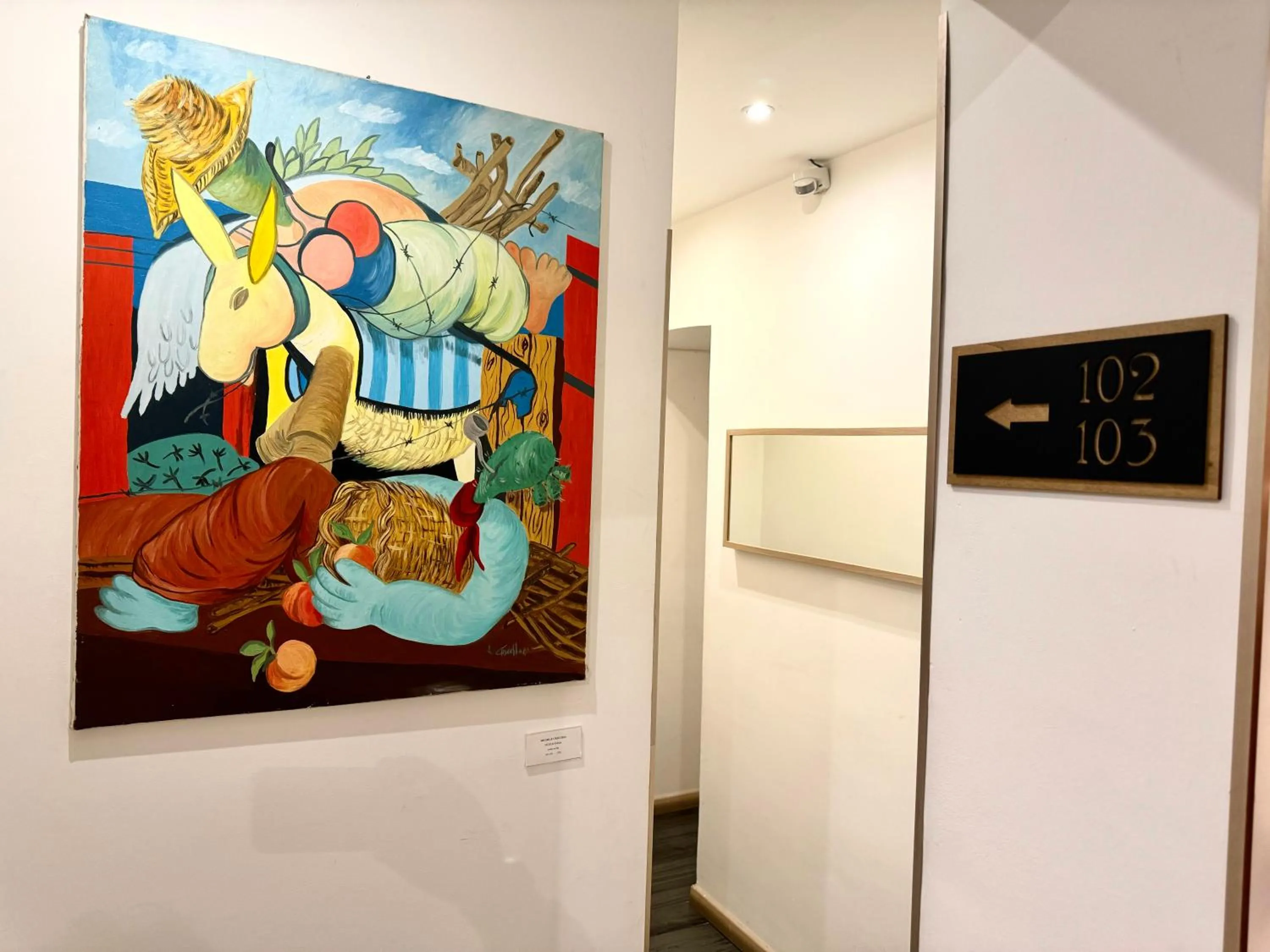 Decorative detail in AQUAROOMS Suites