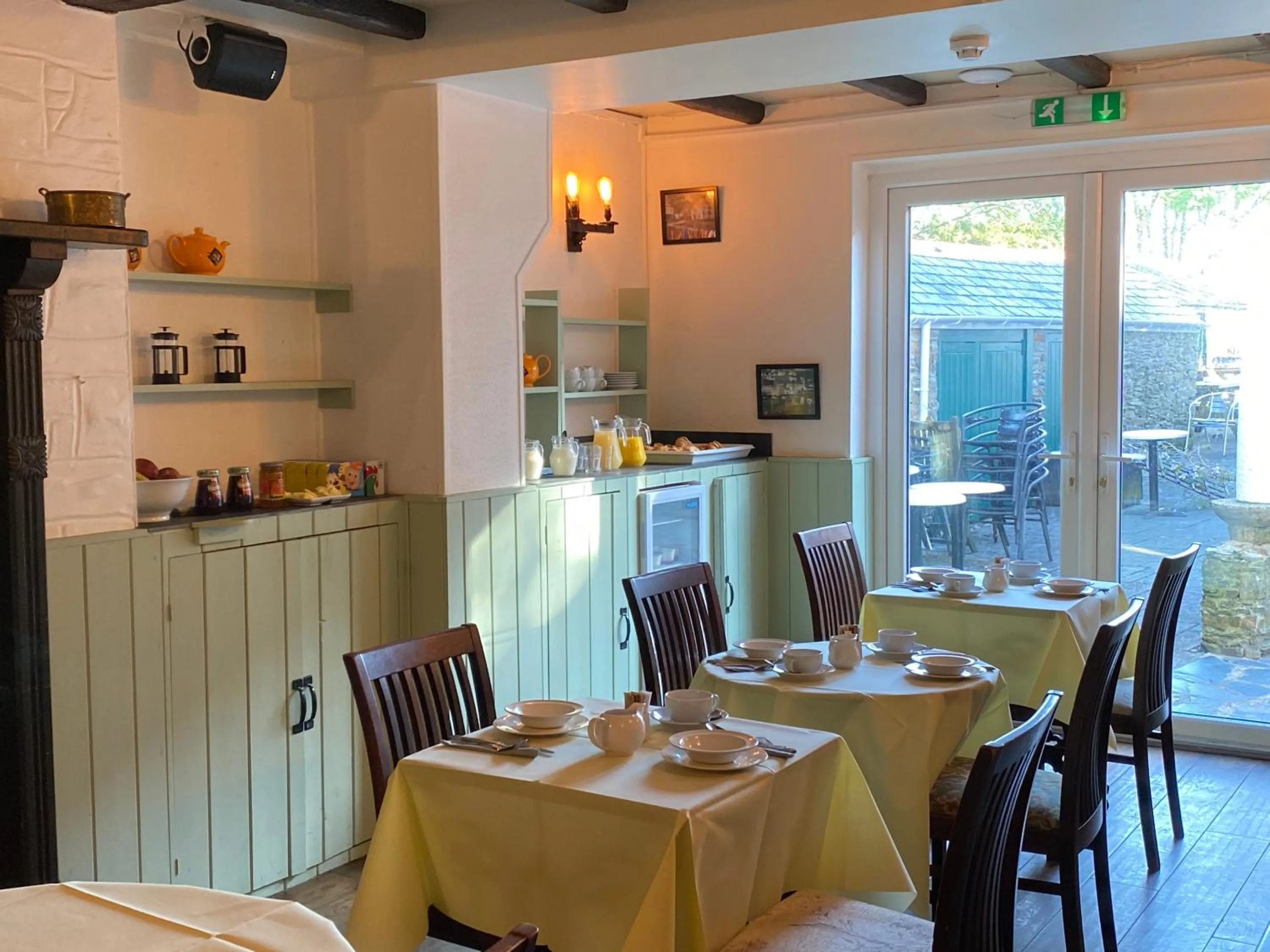 Dining area in Jubilee Inn