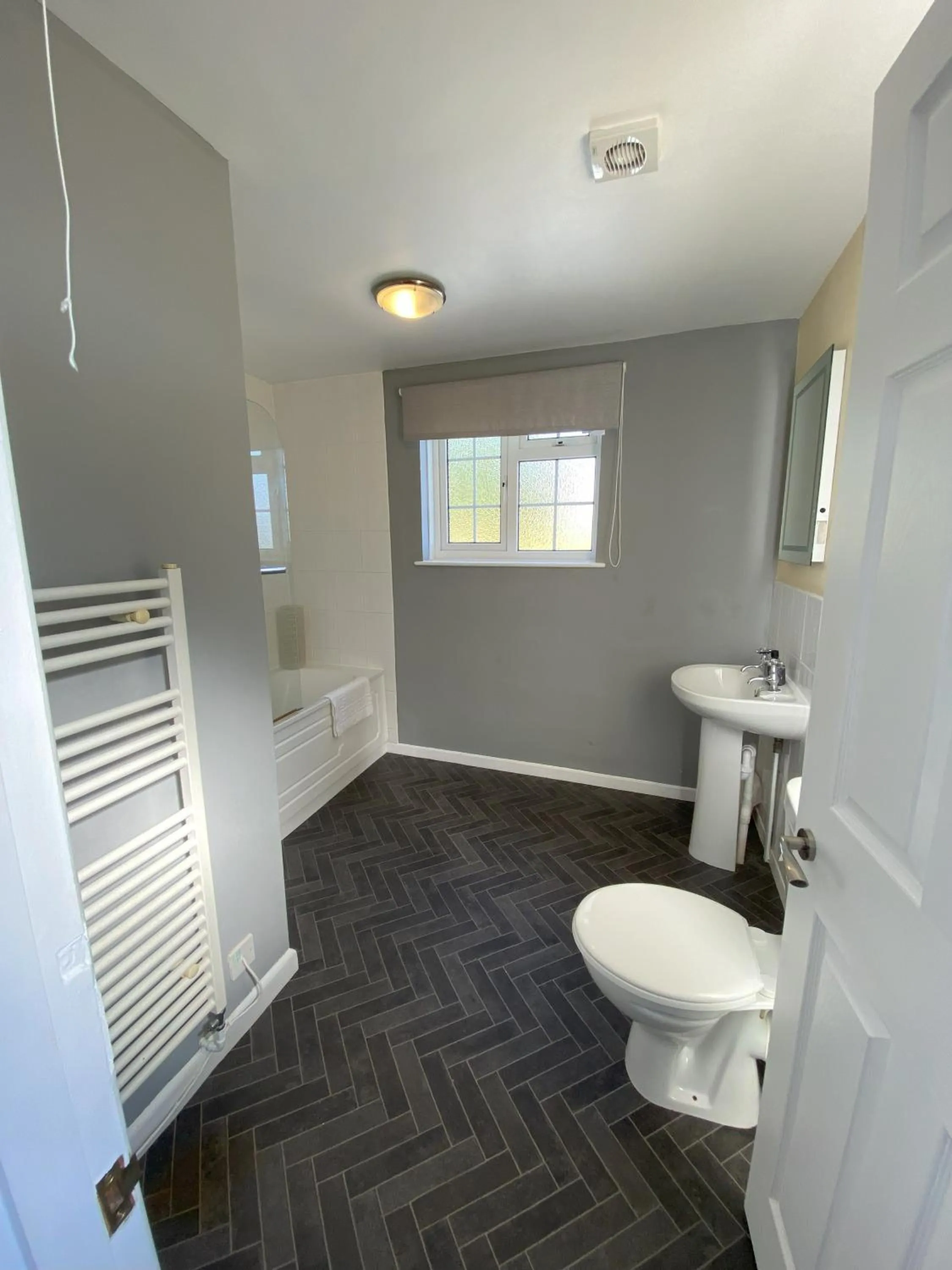 Bathroom in Jubilee Inn