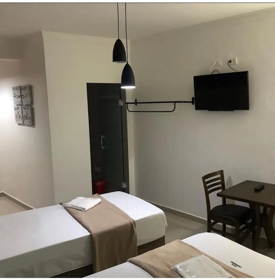 Bed in Hotel Guarulhos