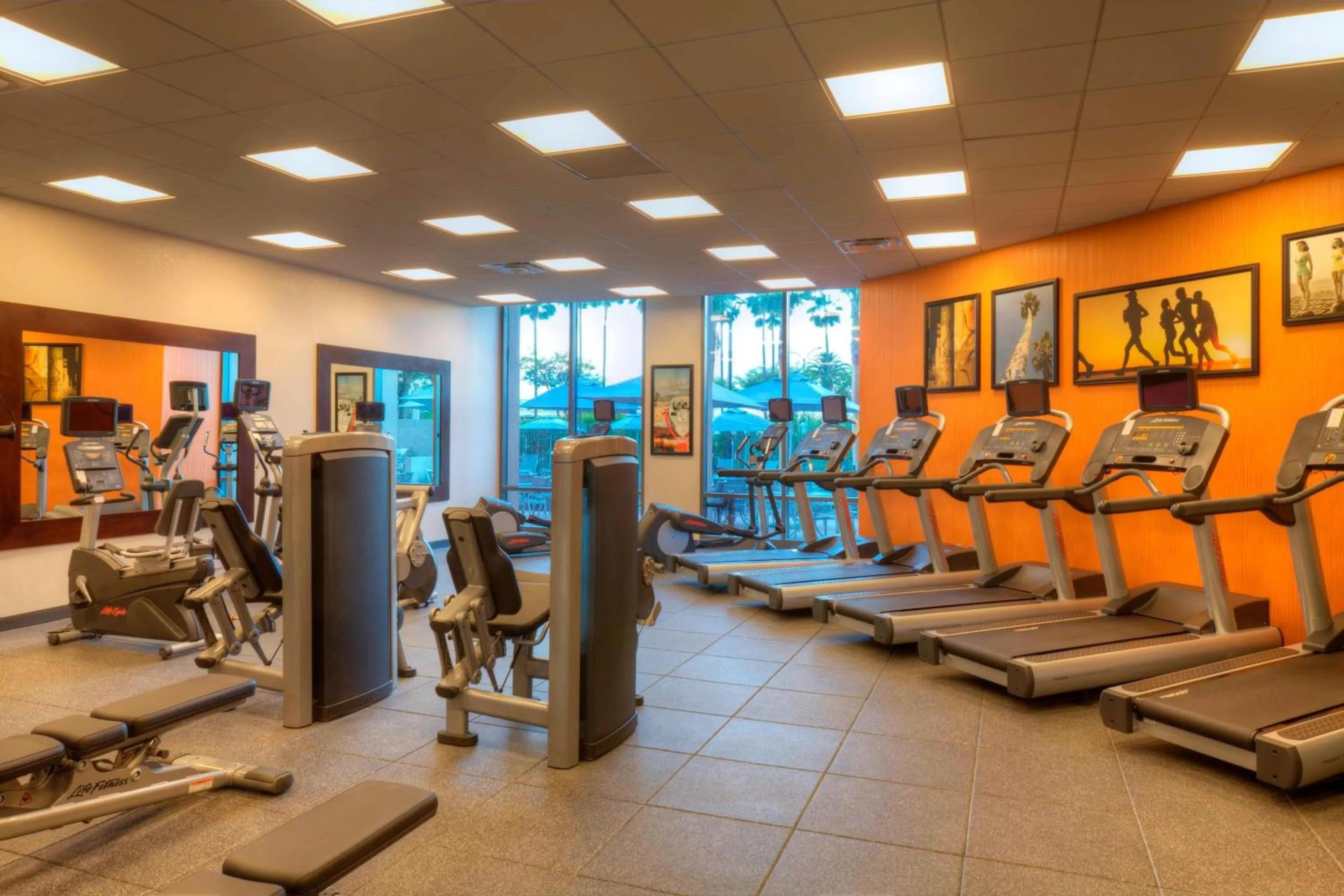 Fitness centre/facilities in Residence Inn by Marriott Los Angeles LAX/Century Boulevard