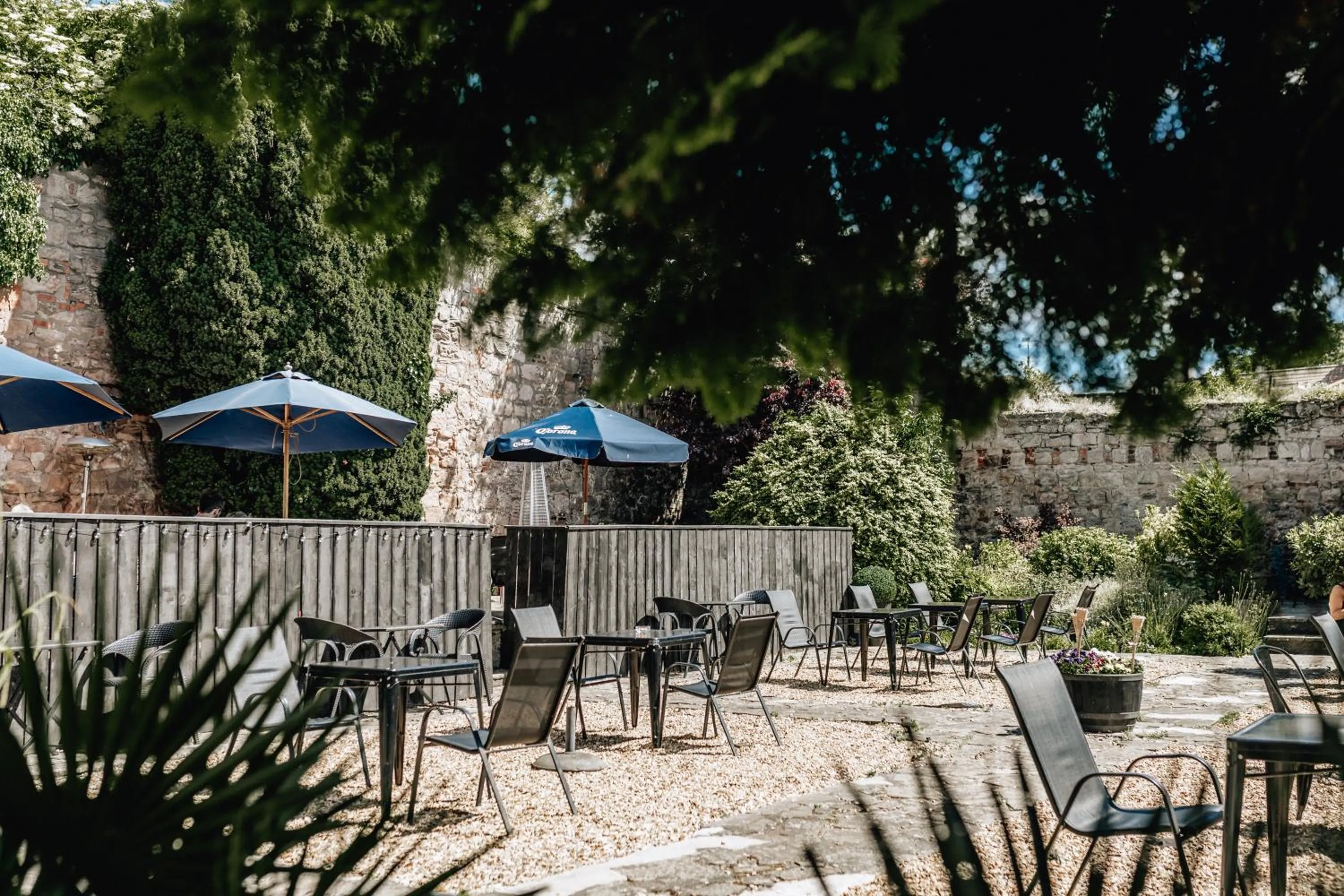 Garden in The Kings Arms Hotel