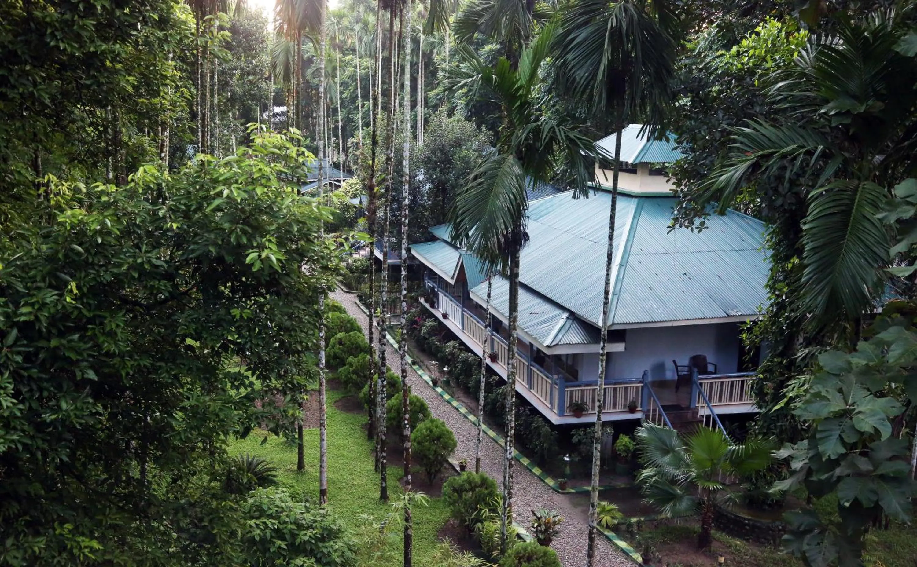 Garden view in Aranya Jungle Resorts