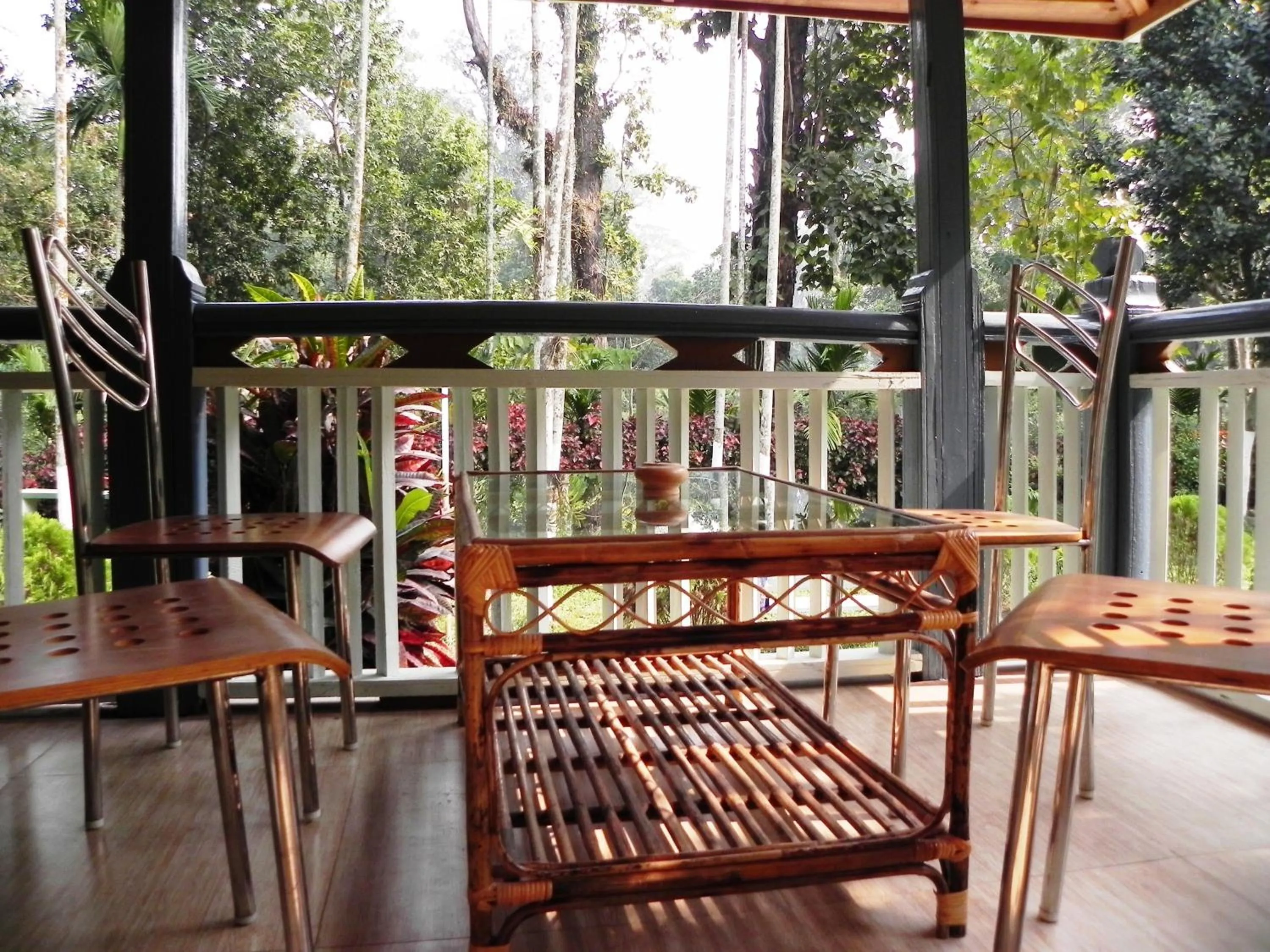 Balcony/Terrace in Aranya Jungle Resorts