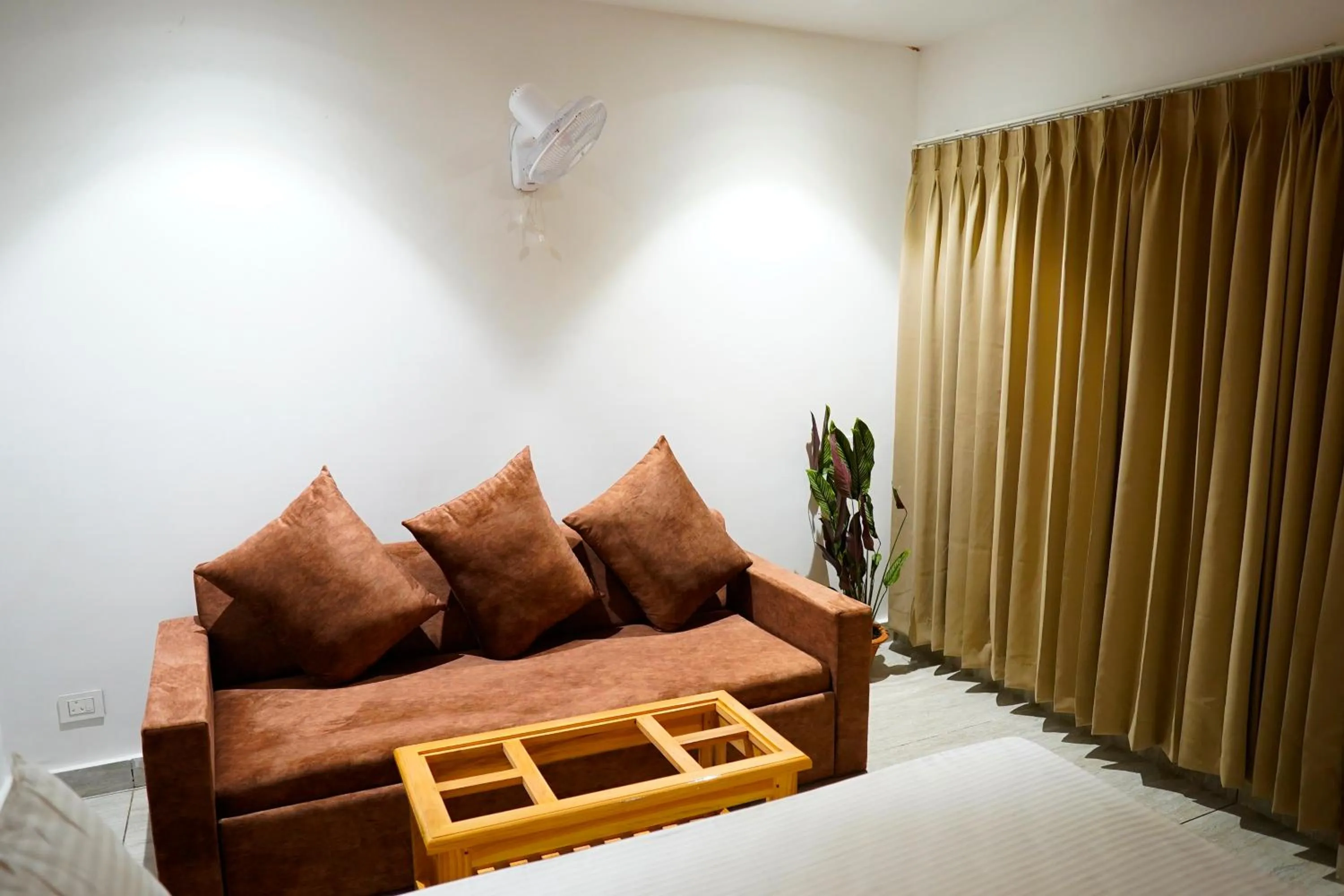 Seating area in Aranya Jungle Resorts