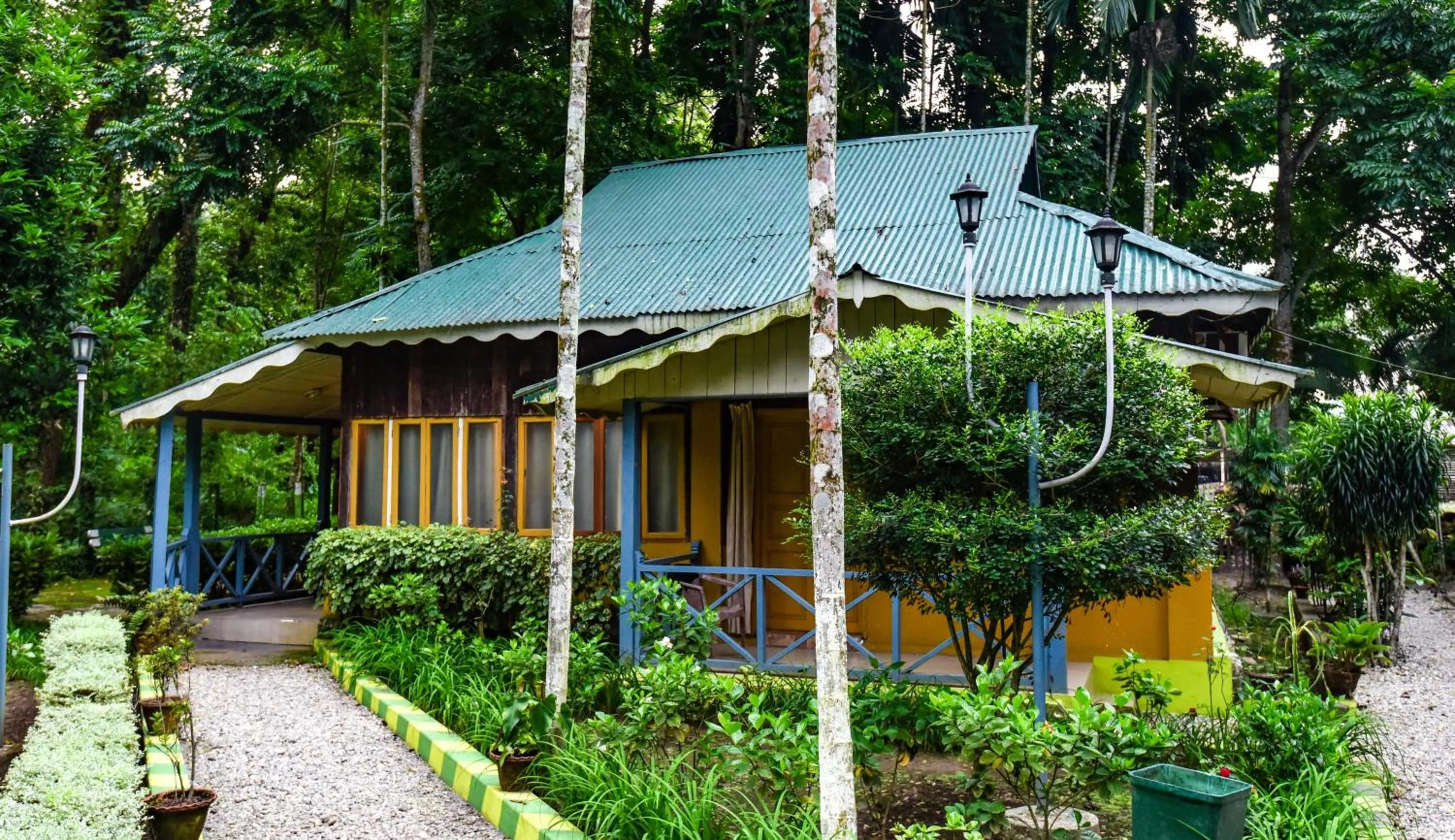 Facade/entrance in Aranya Jungle Resorts