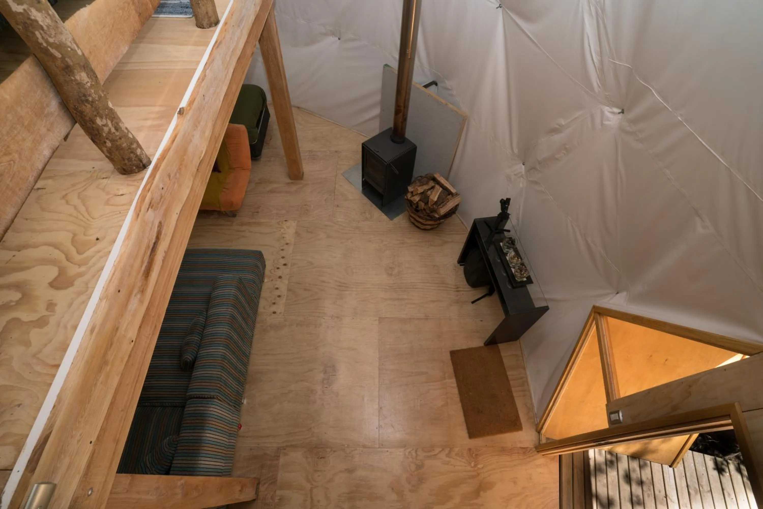 Living room in Cabañas Ensenada Bosque Nativo