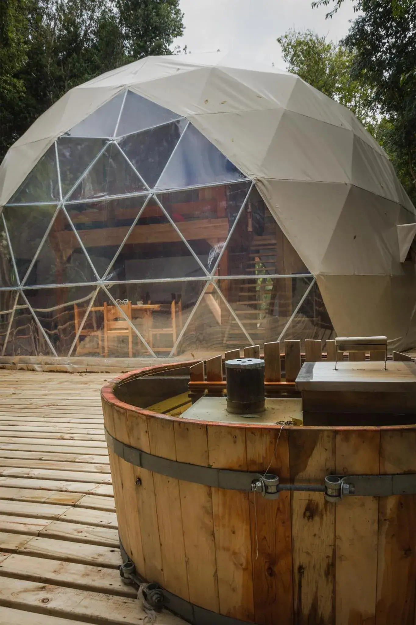 Dome in Cabañas Ensenada Bosque Nativo Dome in Cabañas Ensenada Bosque Nativo