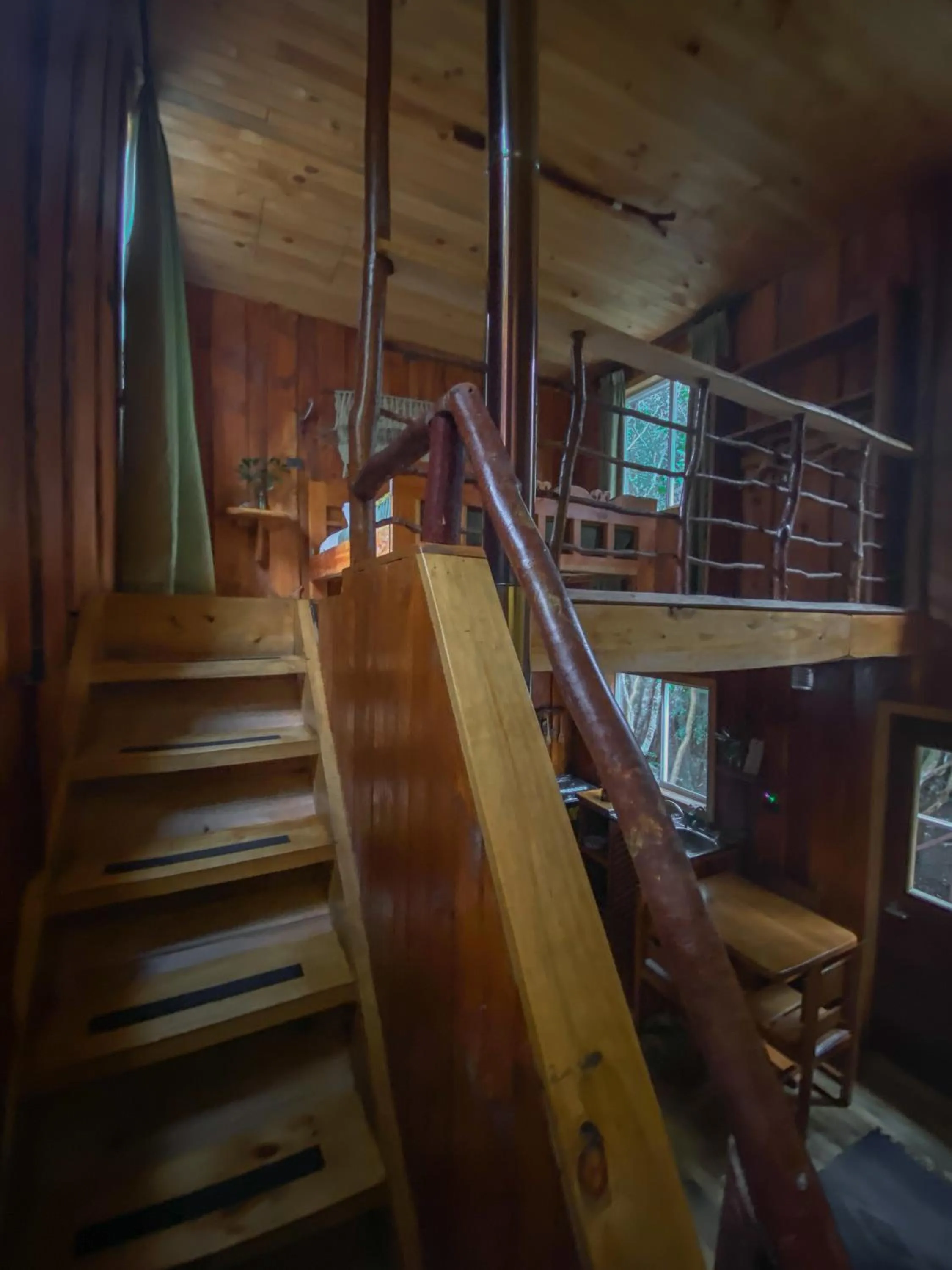 Dining area in Cabañas Ensenada Bosque Nativo