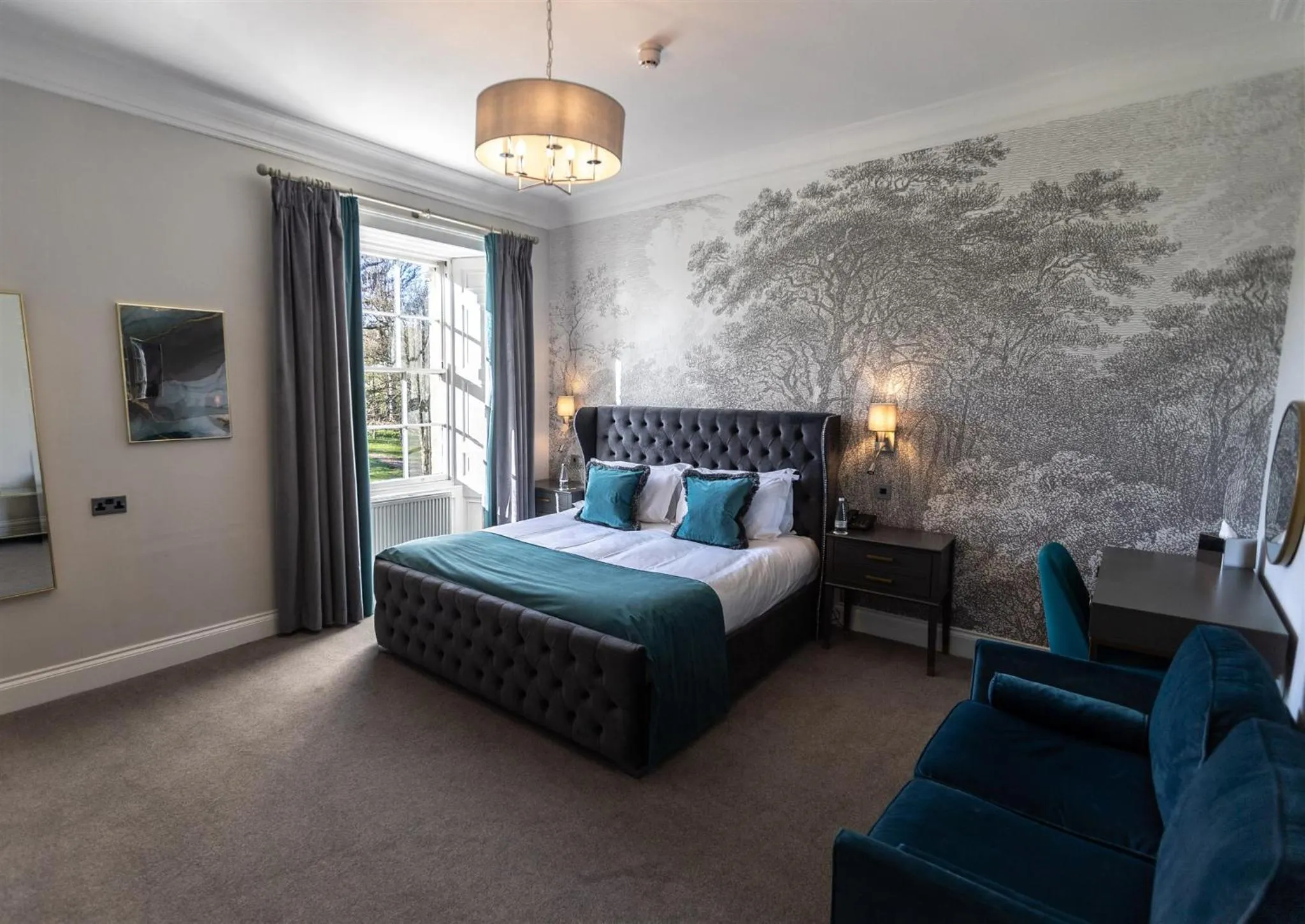 Bedroom, Bed in Marshall Meadows Manor House