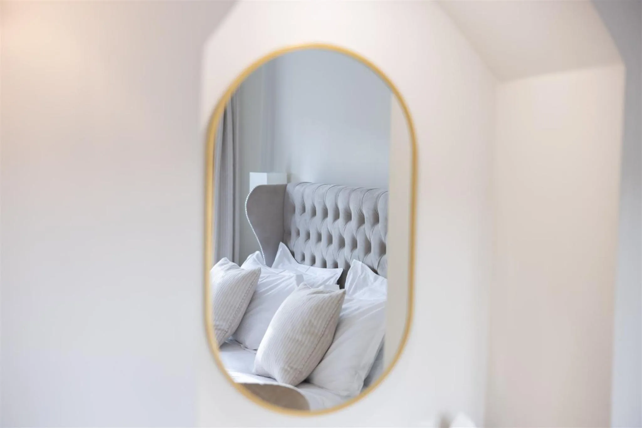 Decorative detail, Bed in Marshall Meadows Manor House