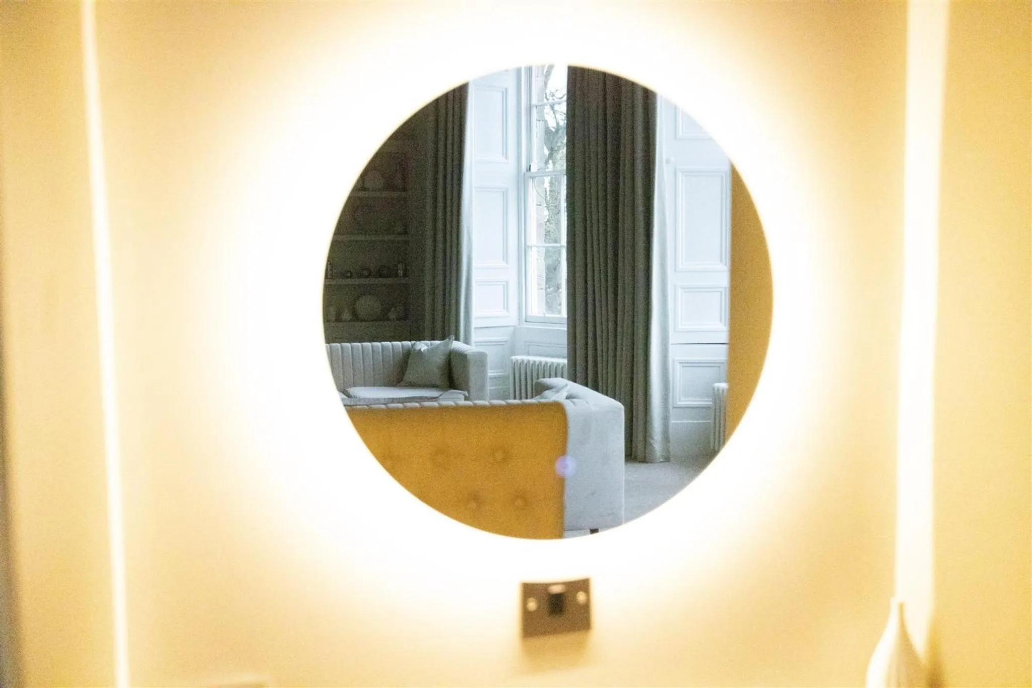 Living room in Marshall Meadows Manor House