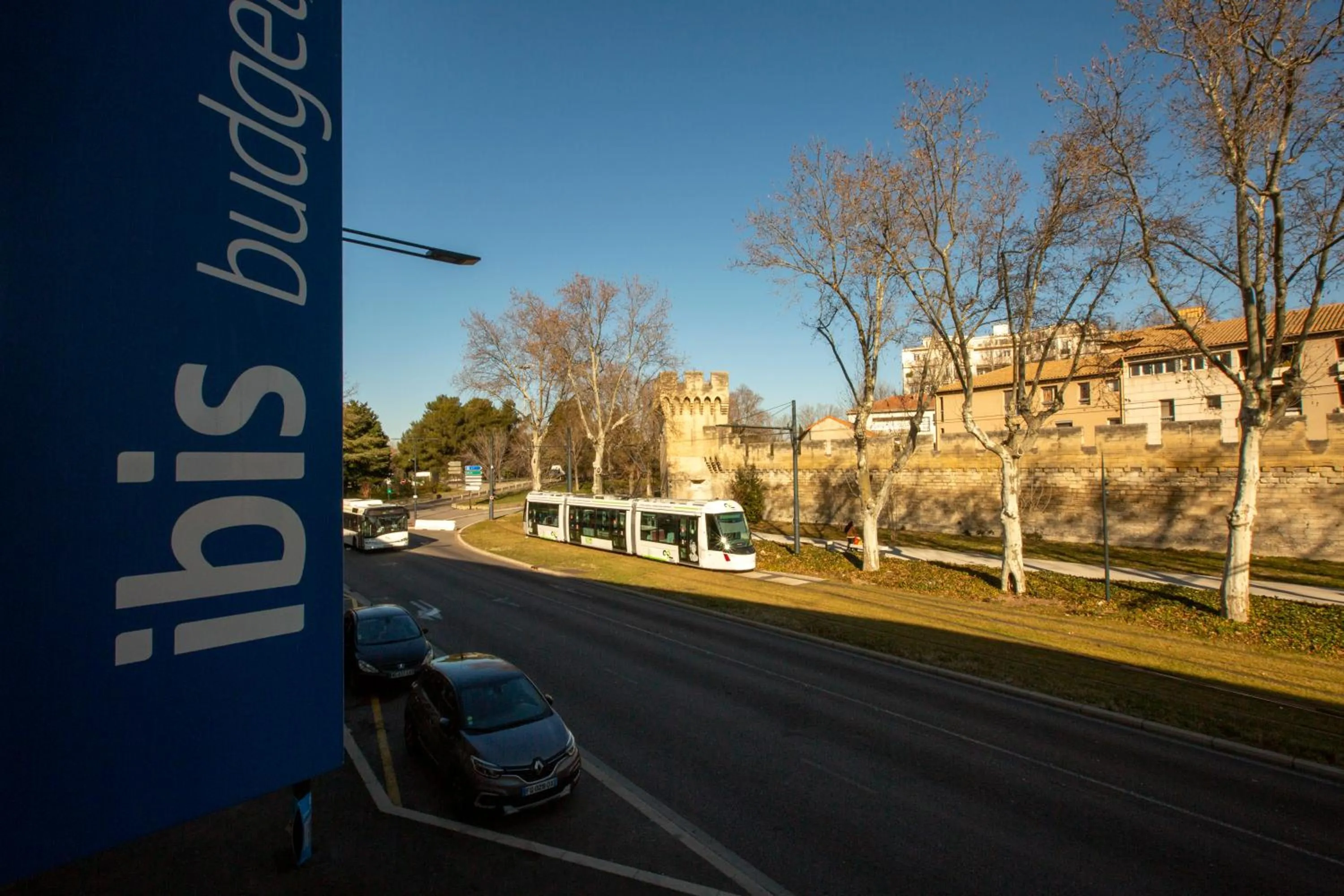 City view in ibis budget Avignon Centre