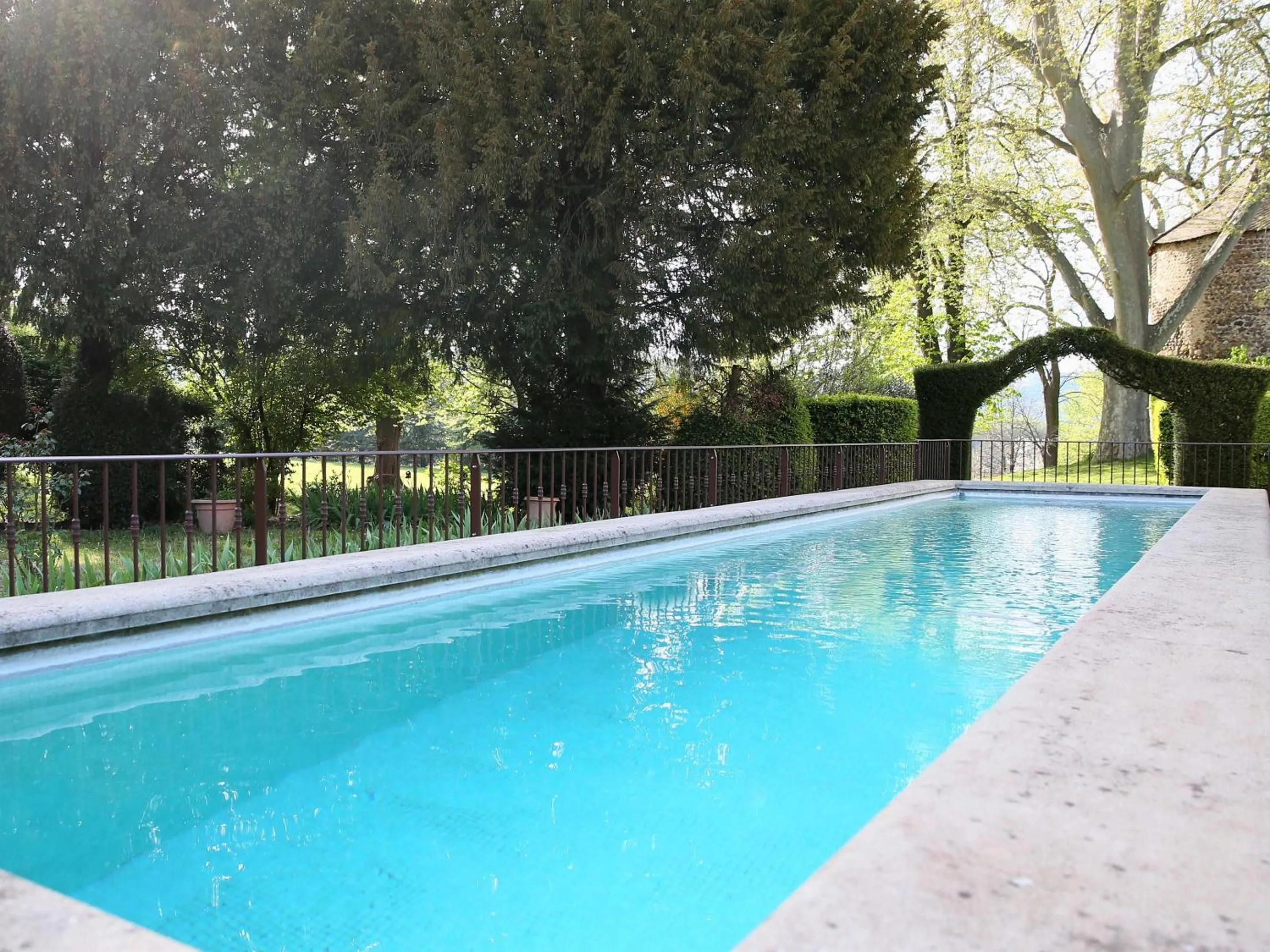 Pool view in Domaine La Bonne Etoile