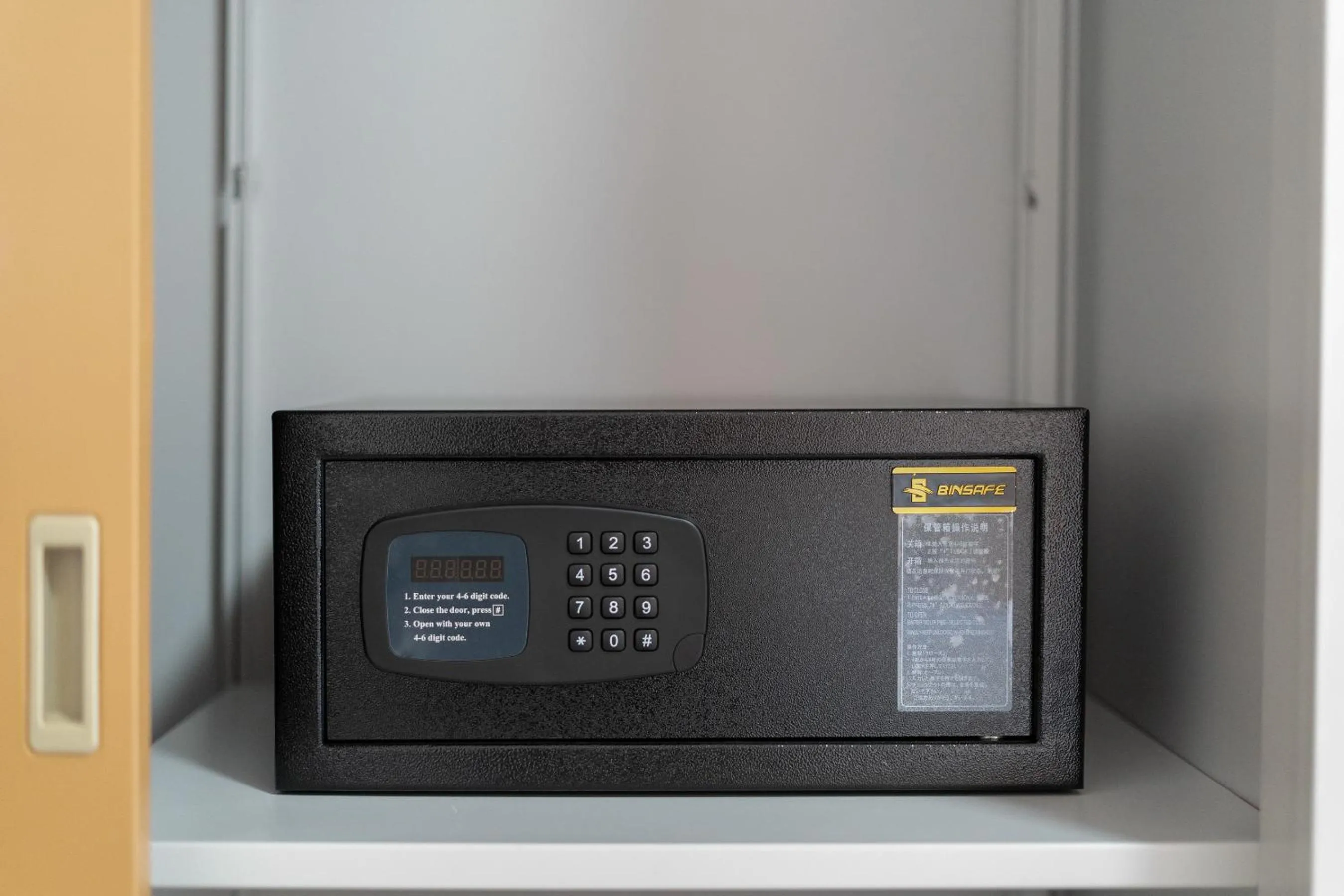 safe in Nicha Residence Hotel