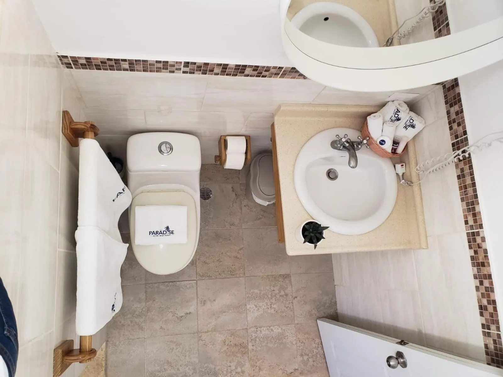 Bathroom in Paradise Island Beach Resort