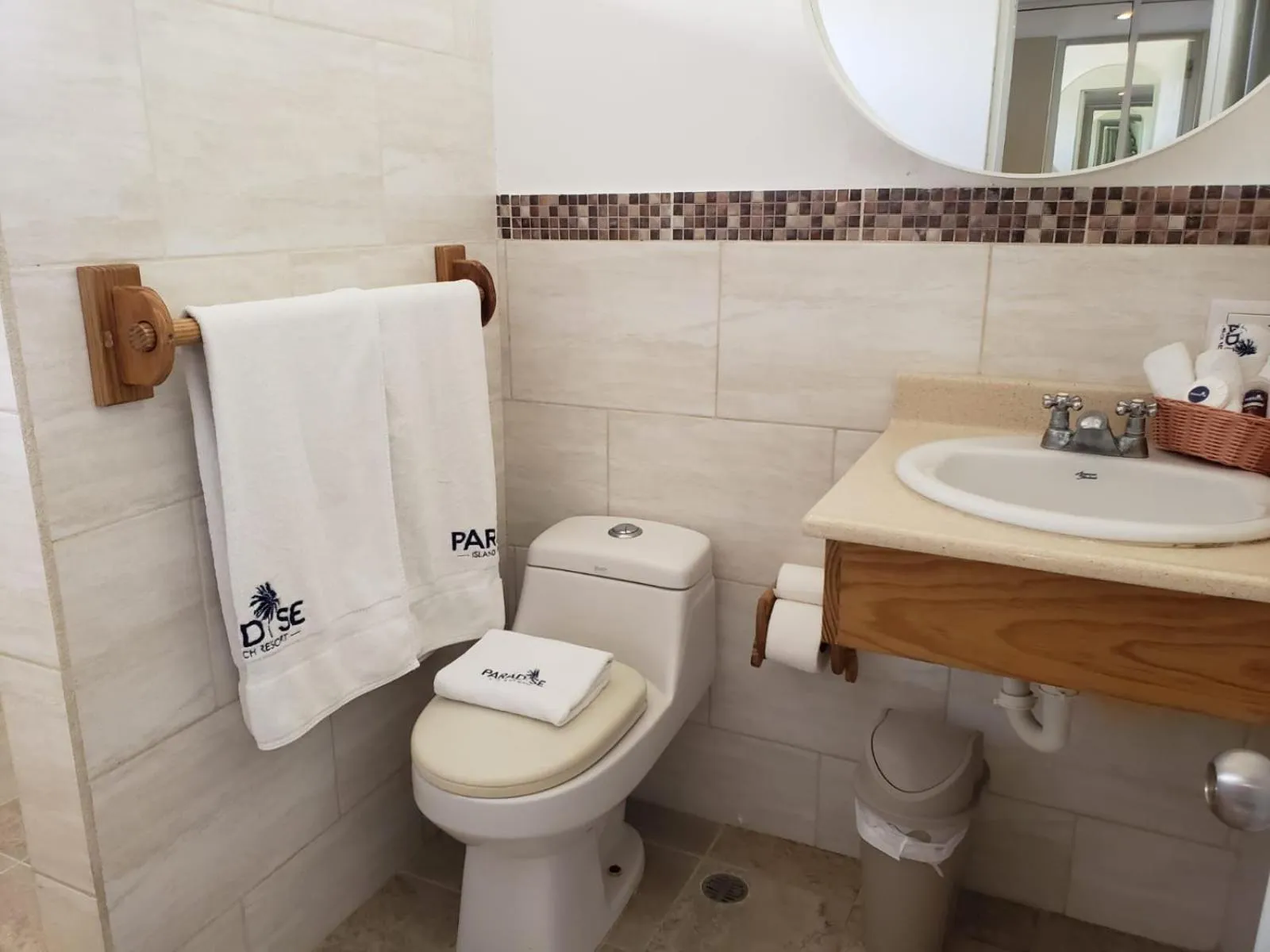 Bathroom in Paradise Island Beach Resort