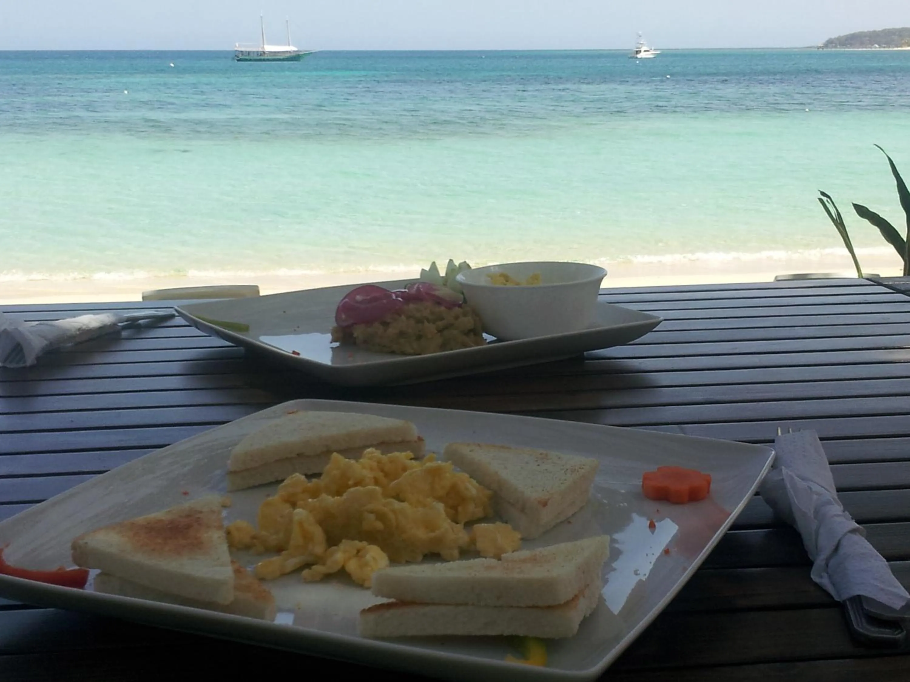 Food close-up in Paradise Island Beach Resort