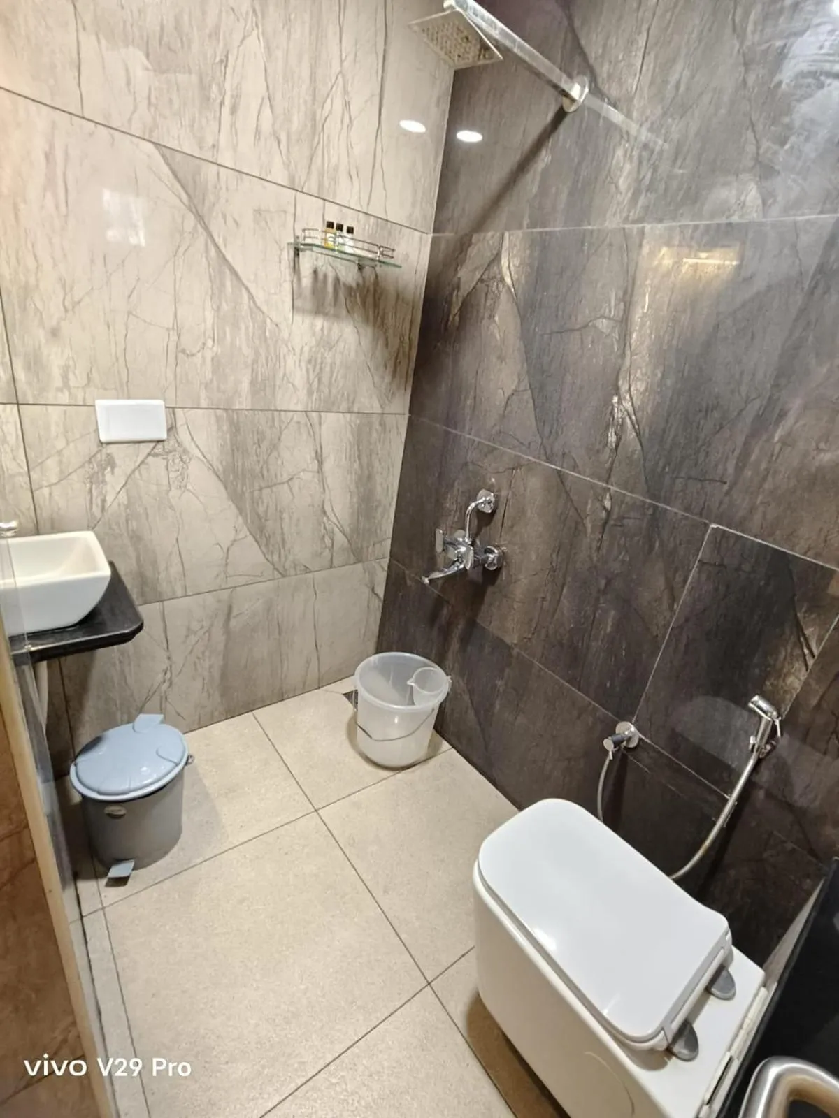 Bathroom in The Ontime Hotel, Bangalore