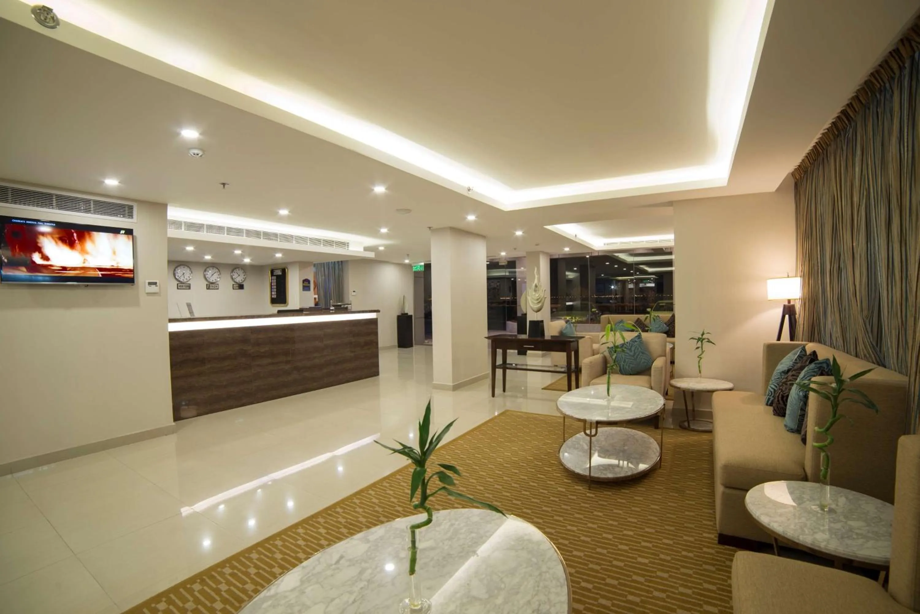 Lobby or reception in Taskeen Inn, Formerly Tulip Inn