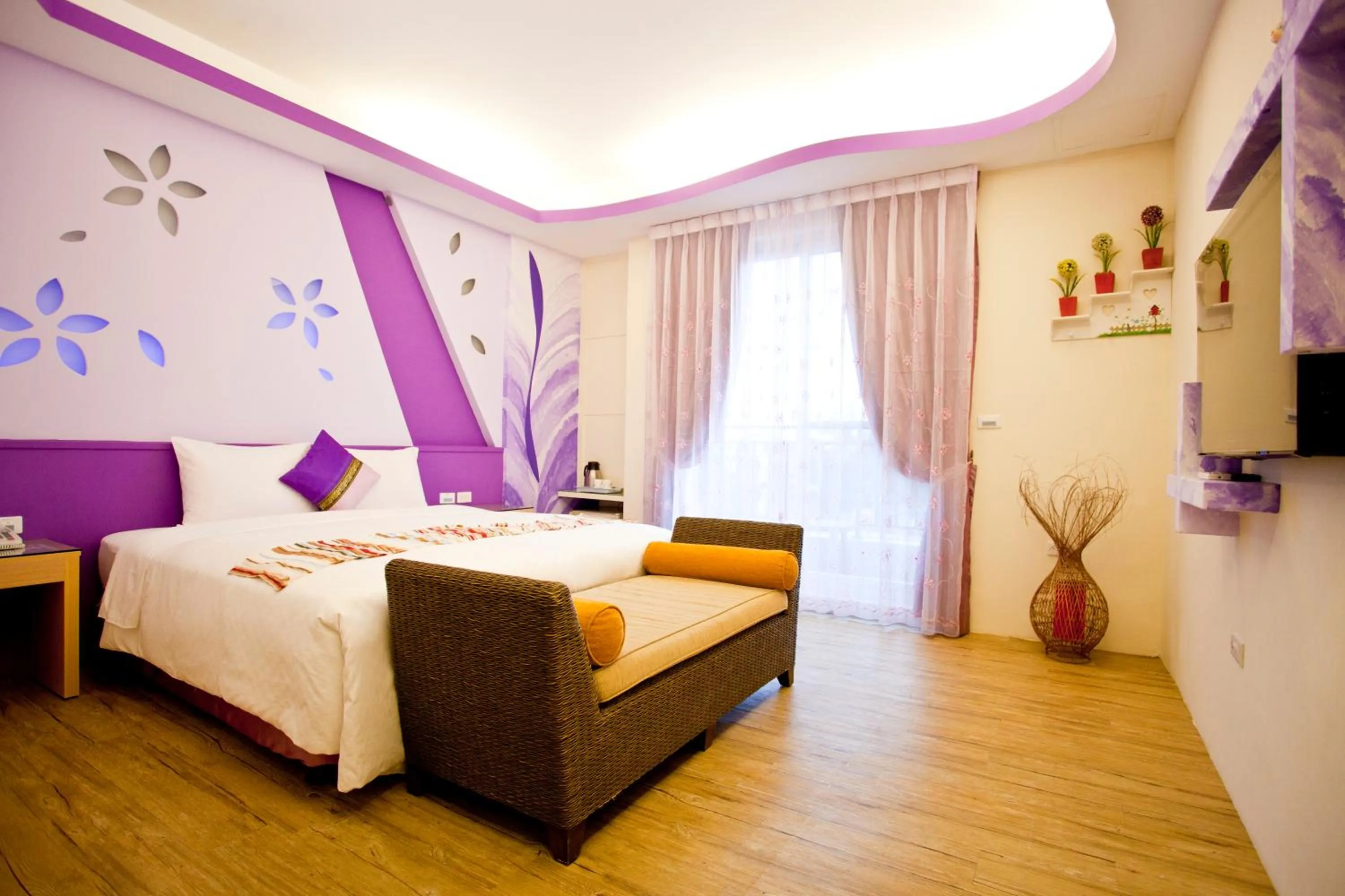 Bed in Millennium Inn