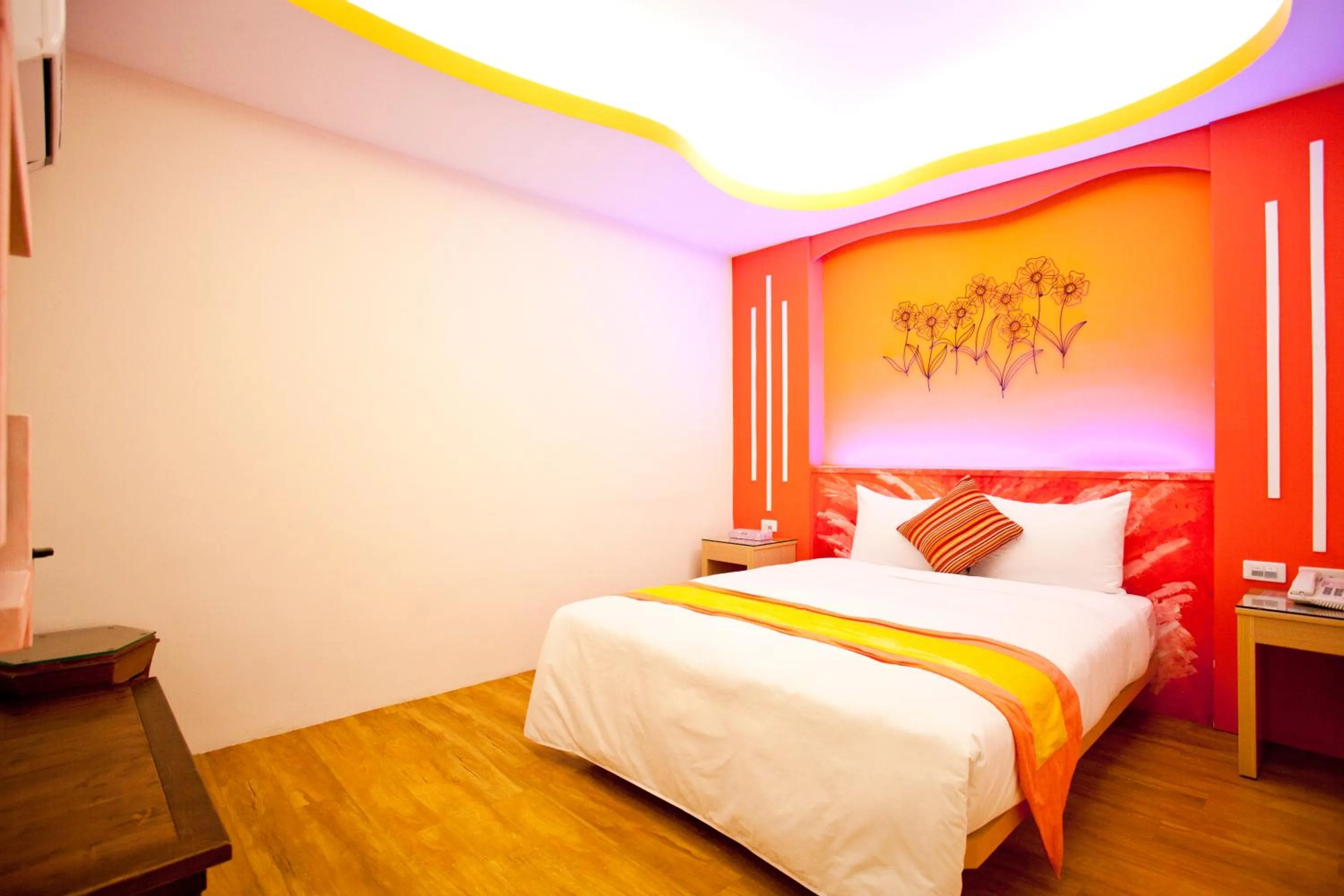 Bed in Millennium Inn