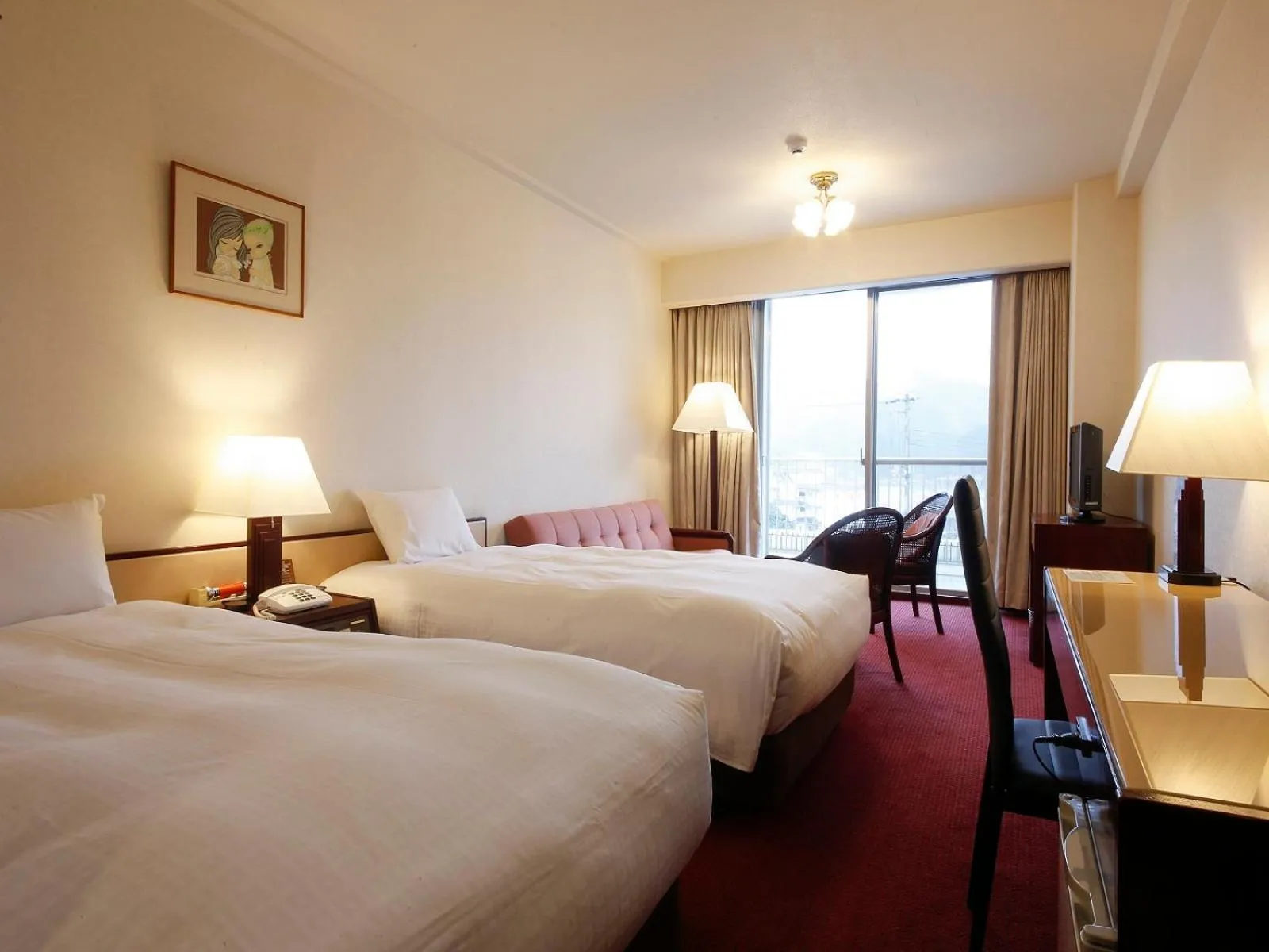 Bed in Resorpia Kumihama