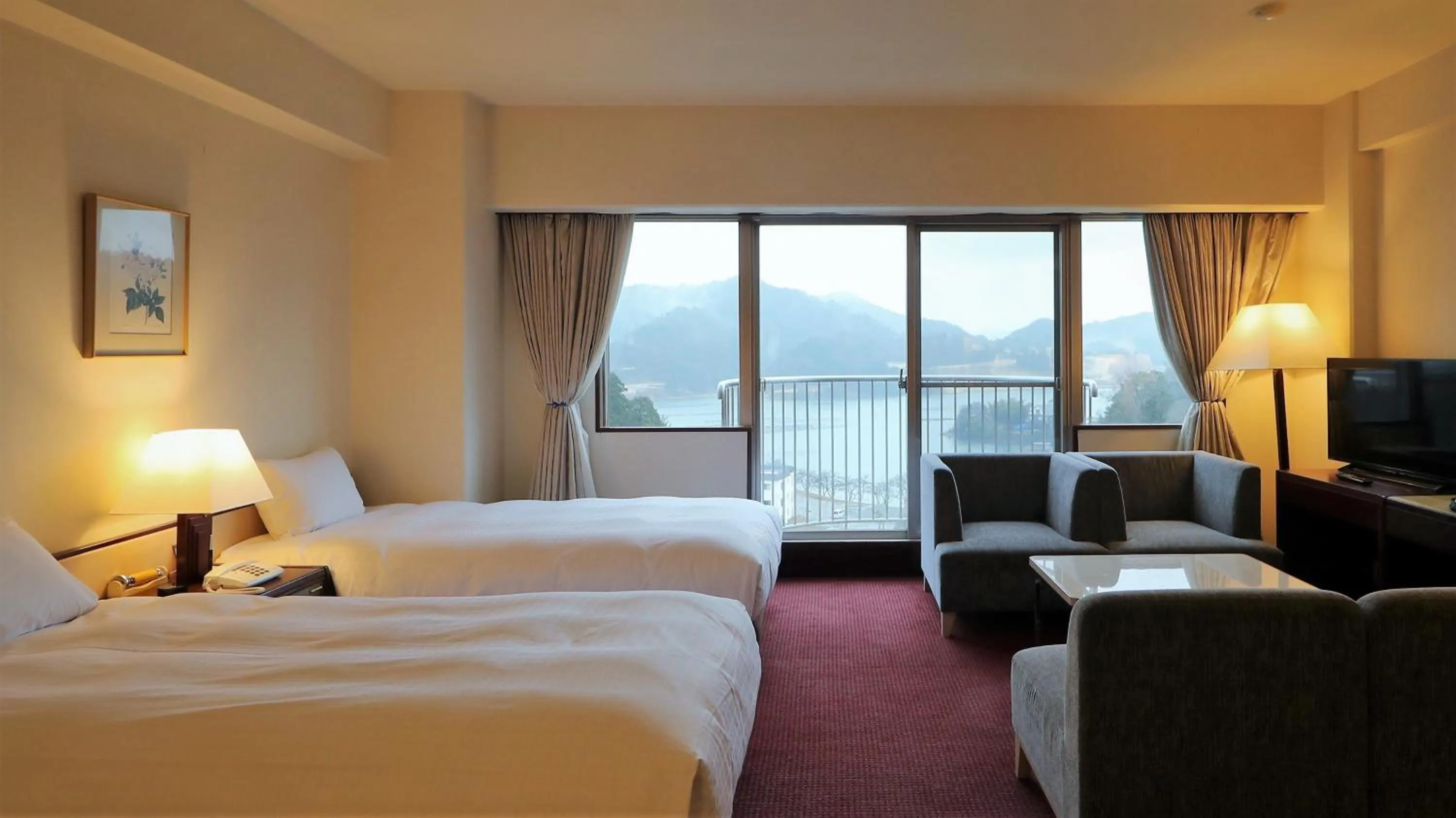 Bed in Resorpia Kumihama