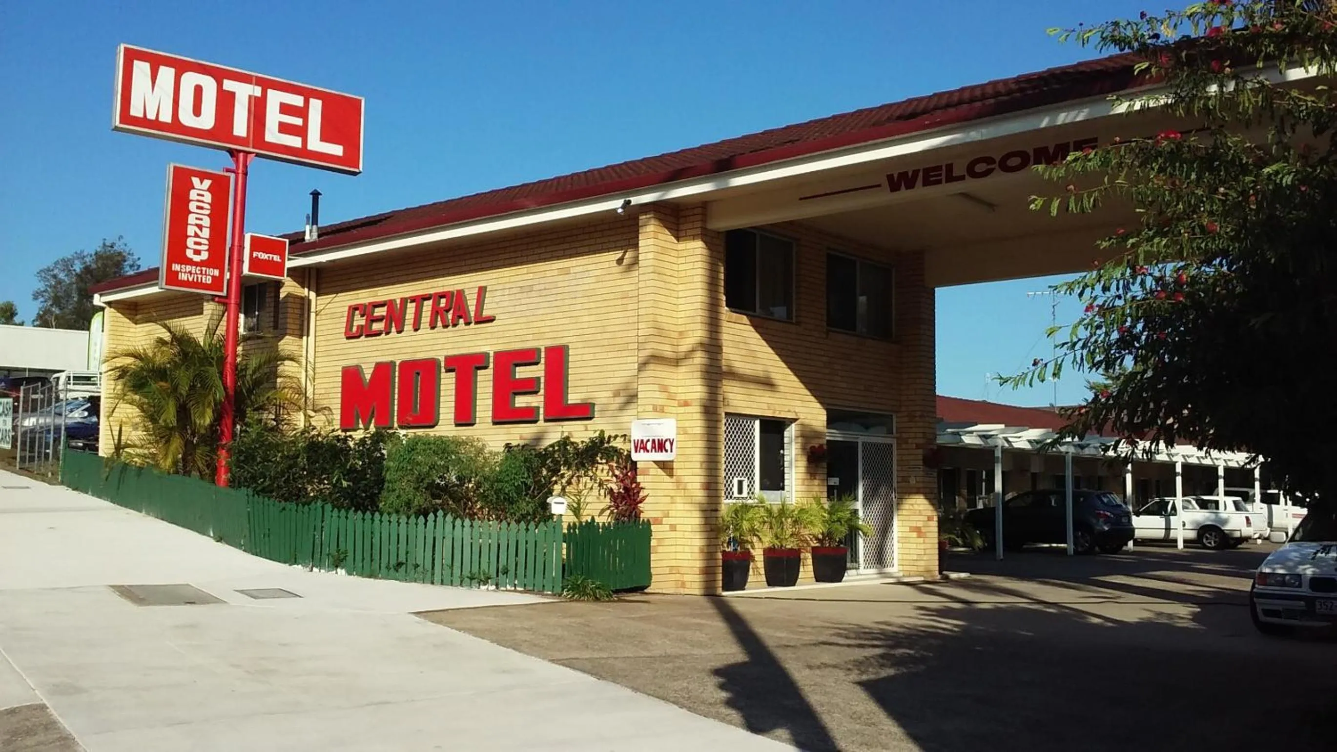 Facade/entrance in Nambour Central Motel