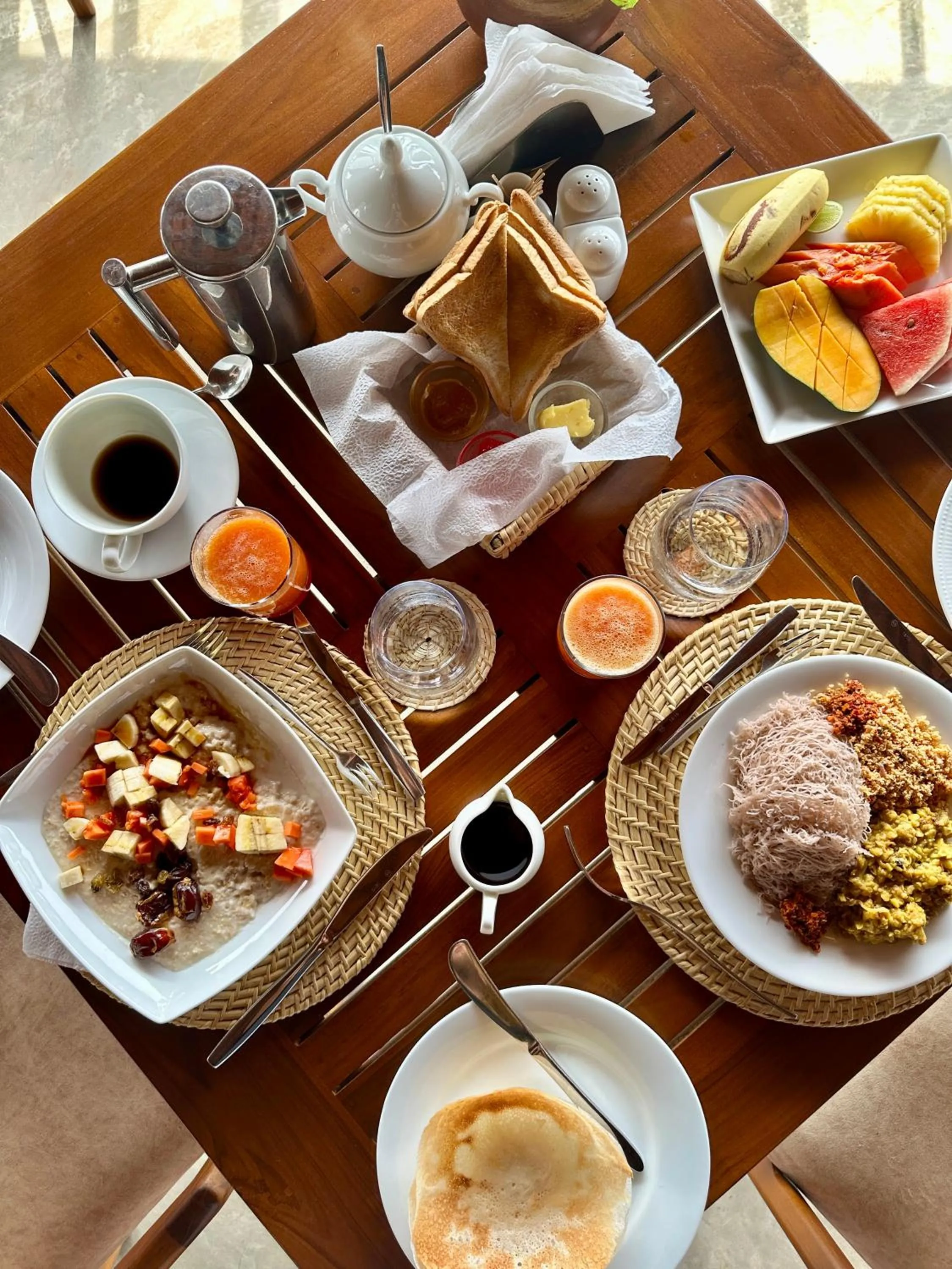 Food in Ananthaya Beach