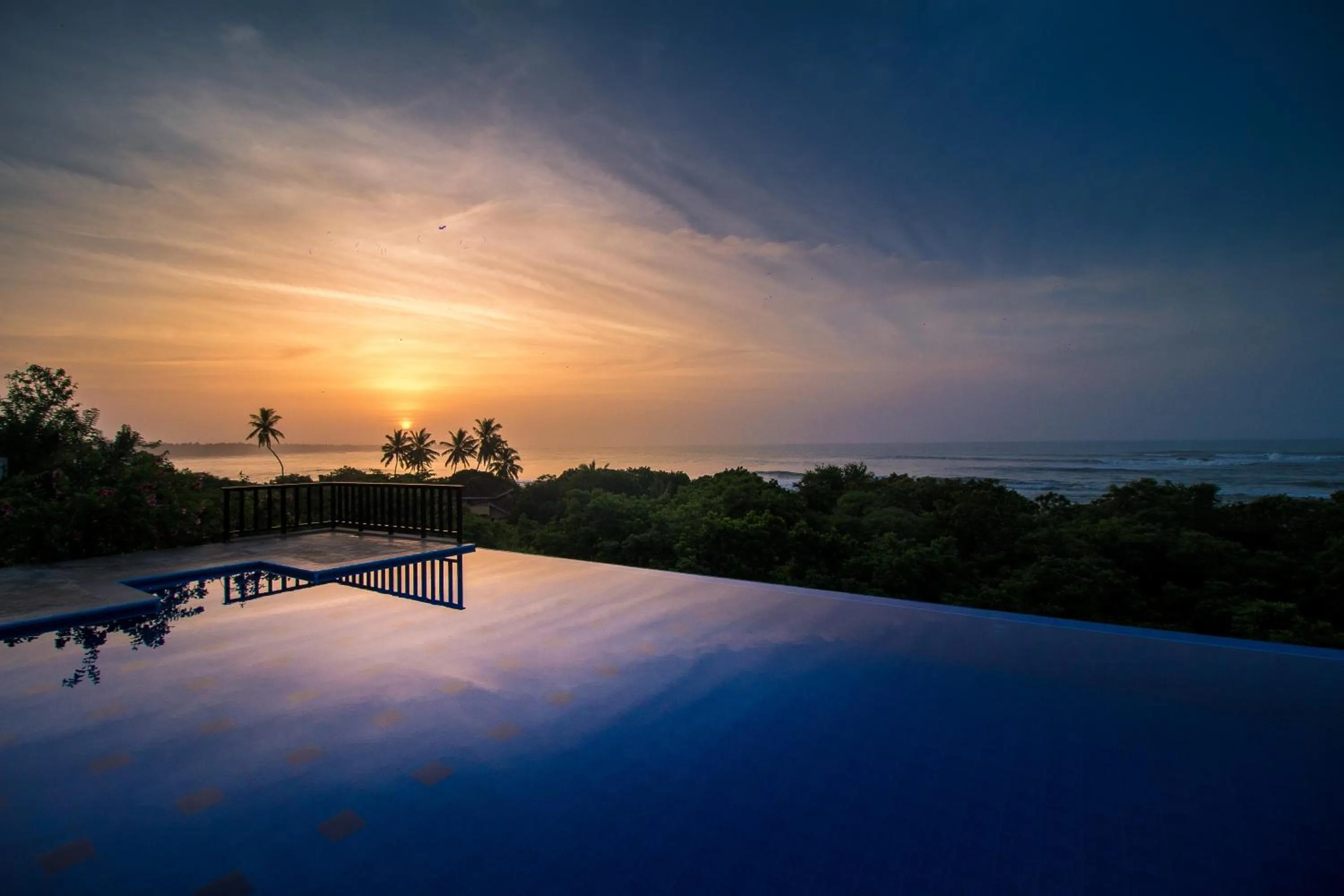 Pool view in Ananthaya Beach
