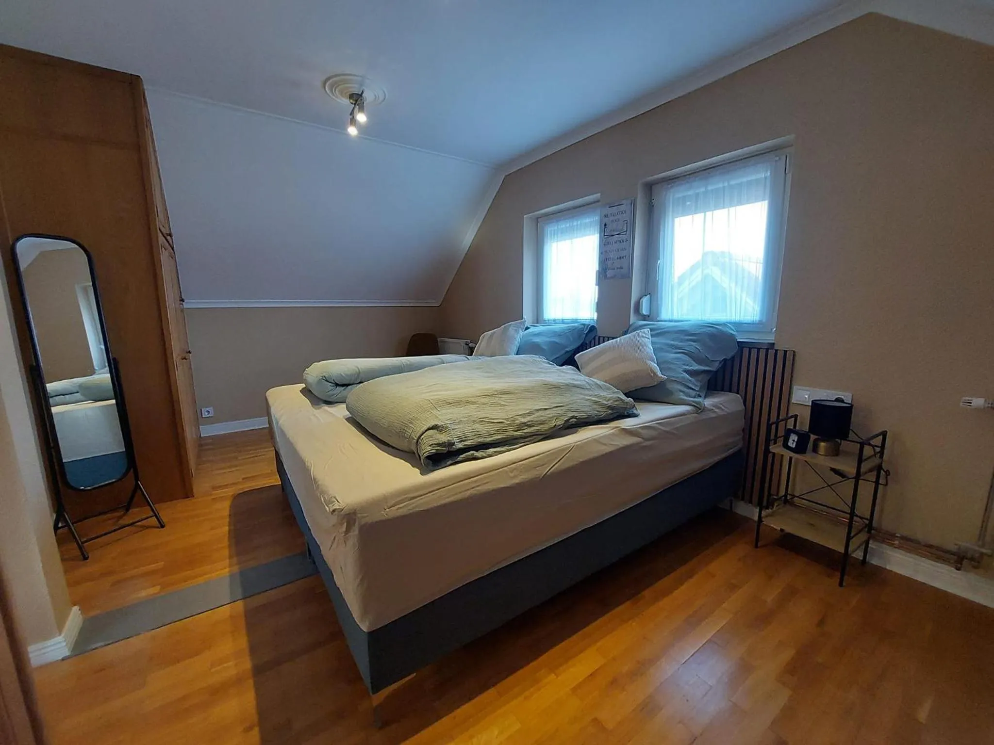 Bedroom, Bed in Bük City Apartments - Bük - Bükfurdő