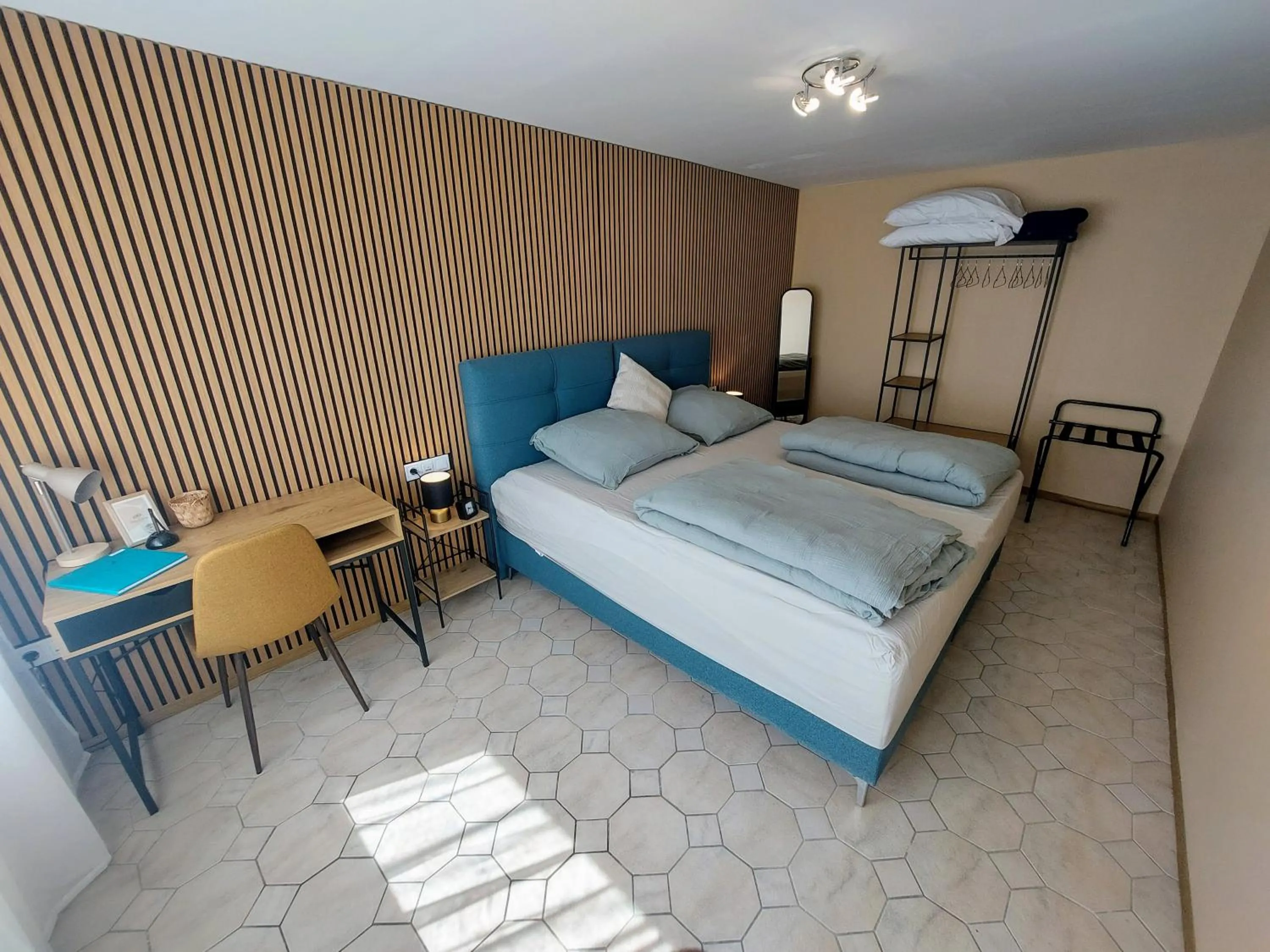 Bedroom, Bed in Bük City Apartments - Bük - Bükfurdő