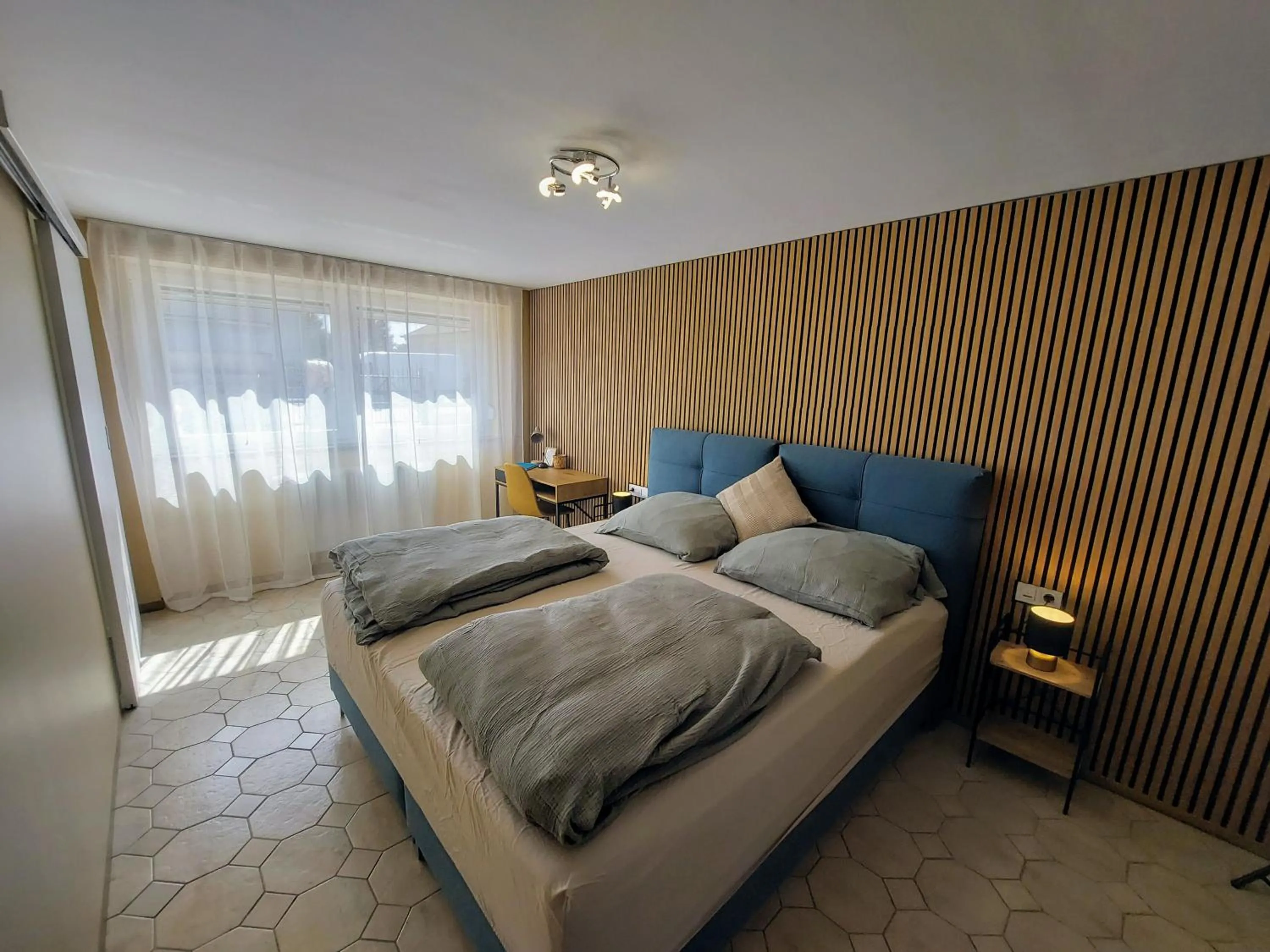 Bedroom, Bed in Bük City Apartments - Bük - Bükfurdő