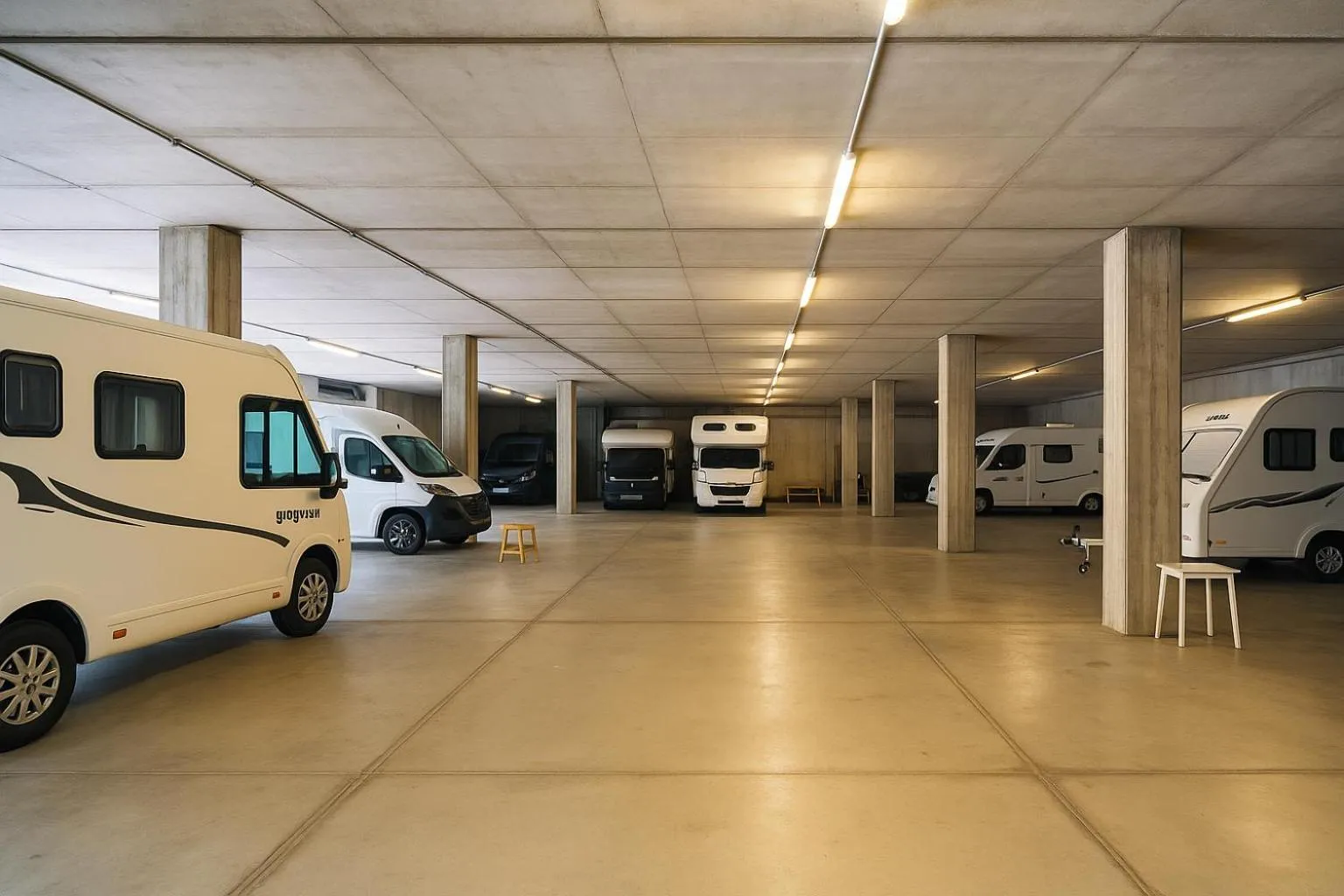 Parking in Hotel Garda