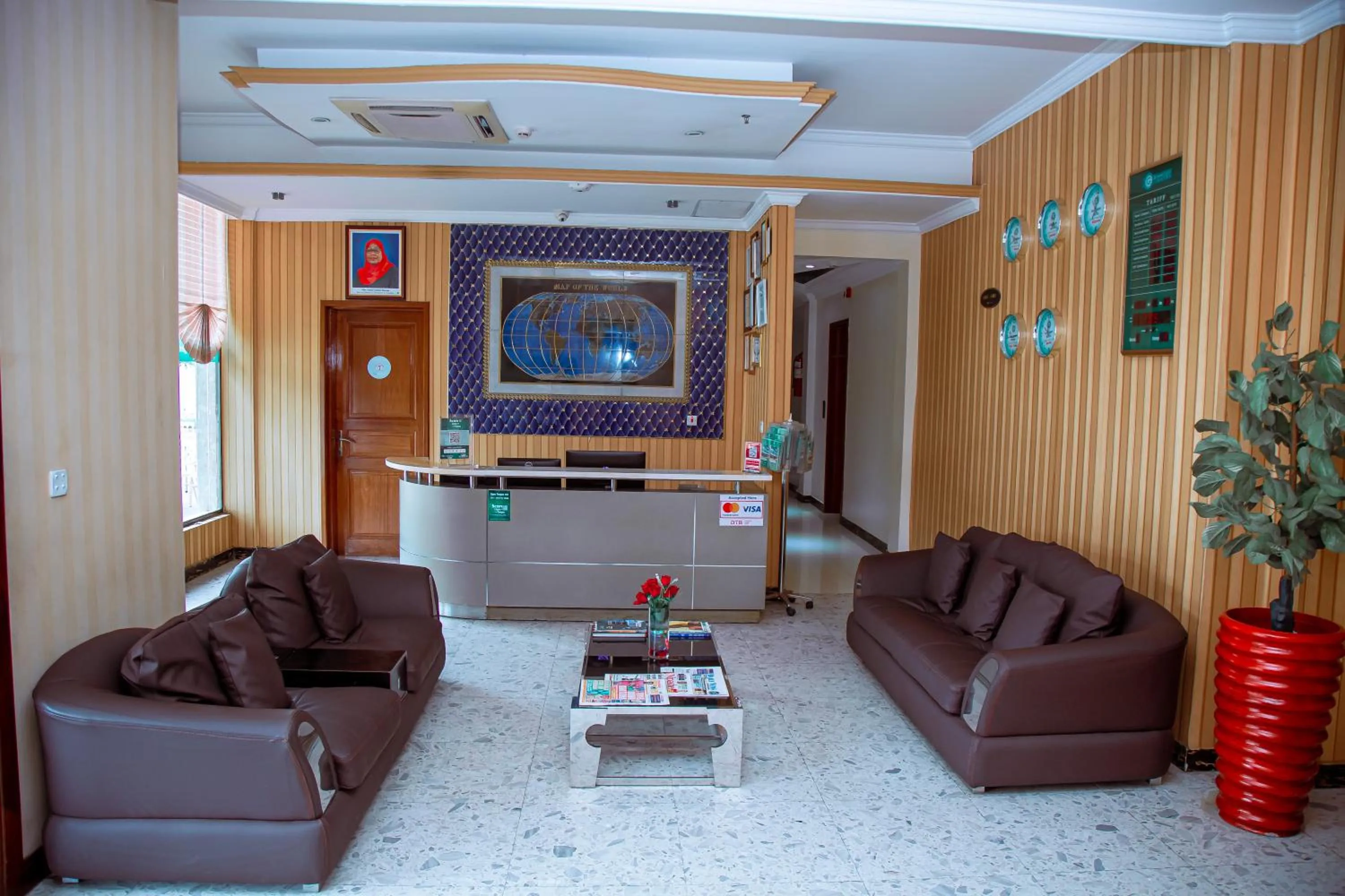 Lobby or reception in Greenlight Hotel