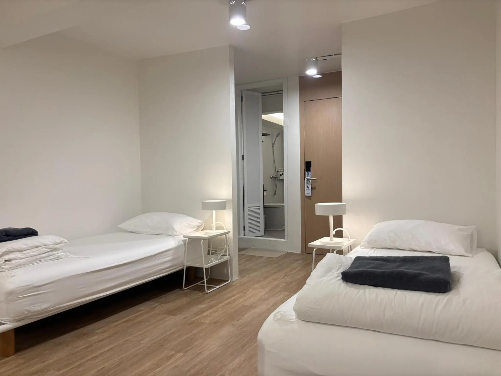 Bed in Monomer Hostel Bangkok