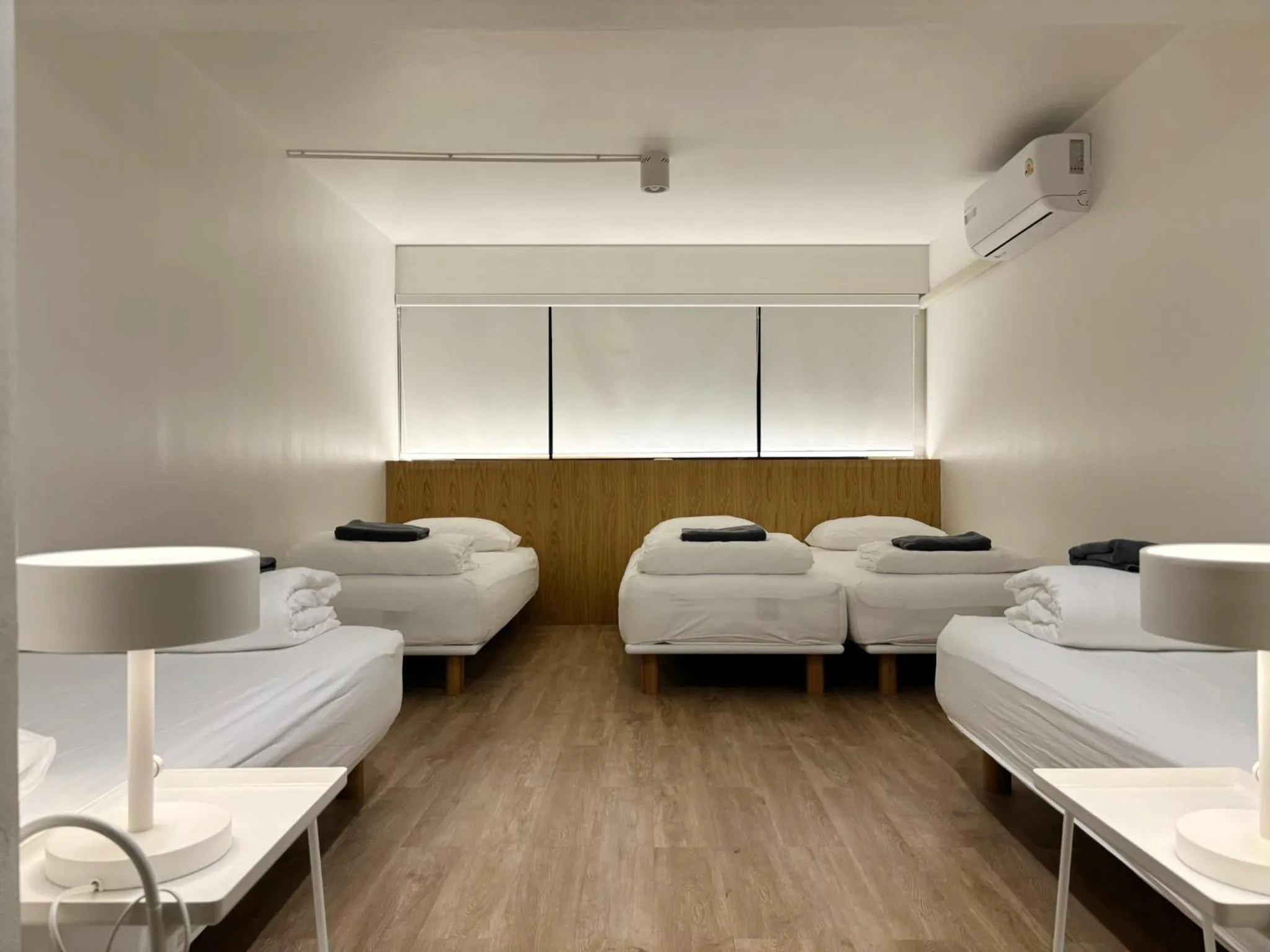 Bed in Monomer Hostel Bangkok