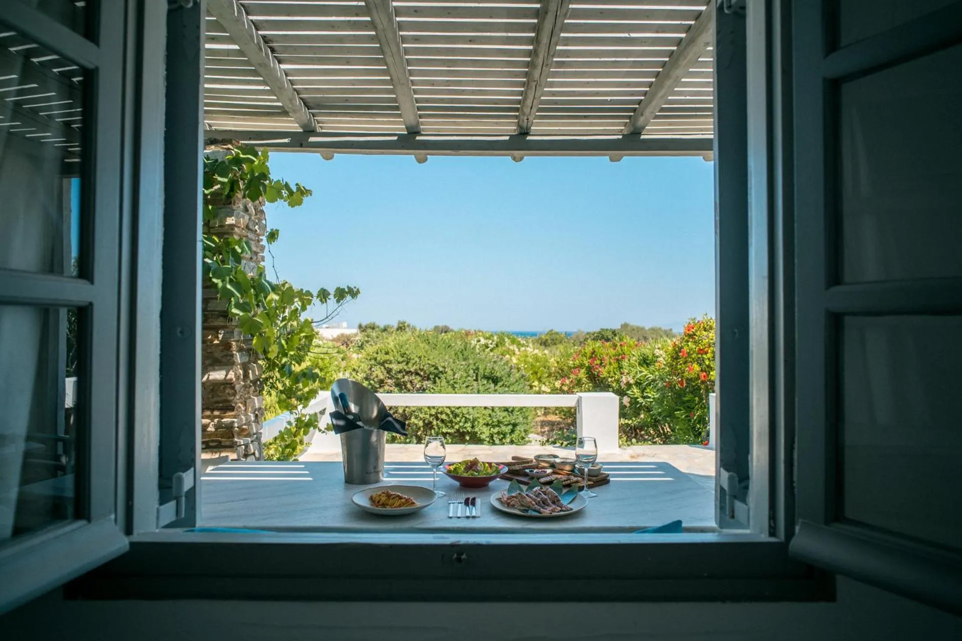 View (from property/room) in Soros Beach Antiparos