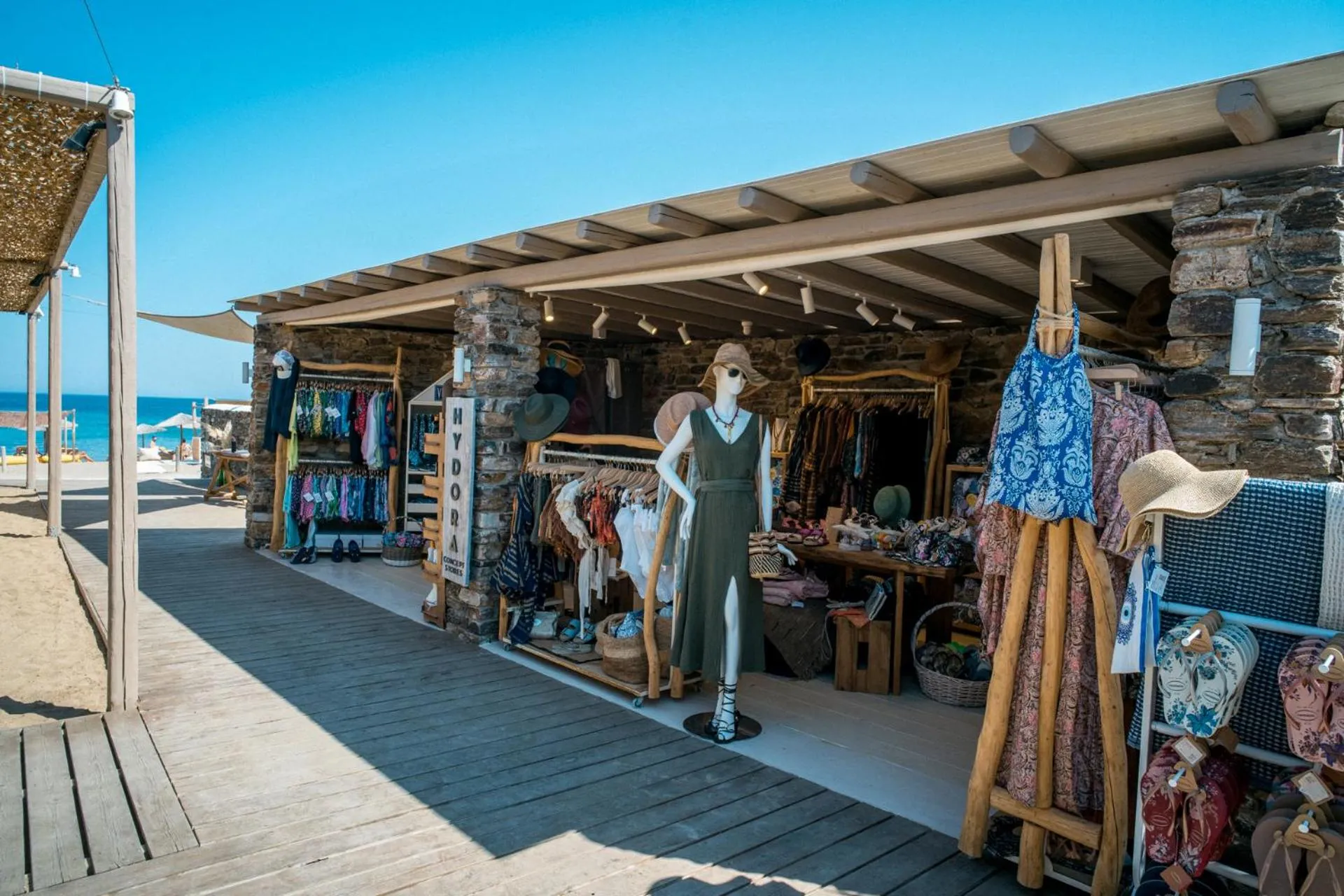 On-site shops in Soros Beach Antiparos