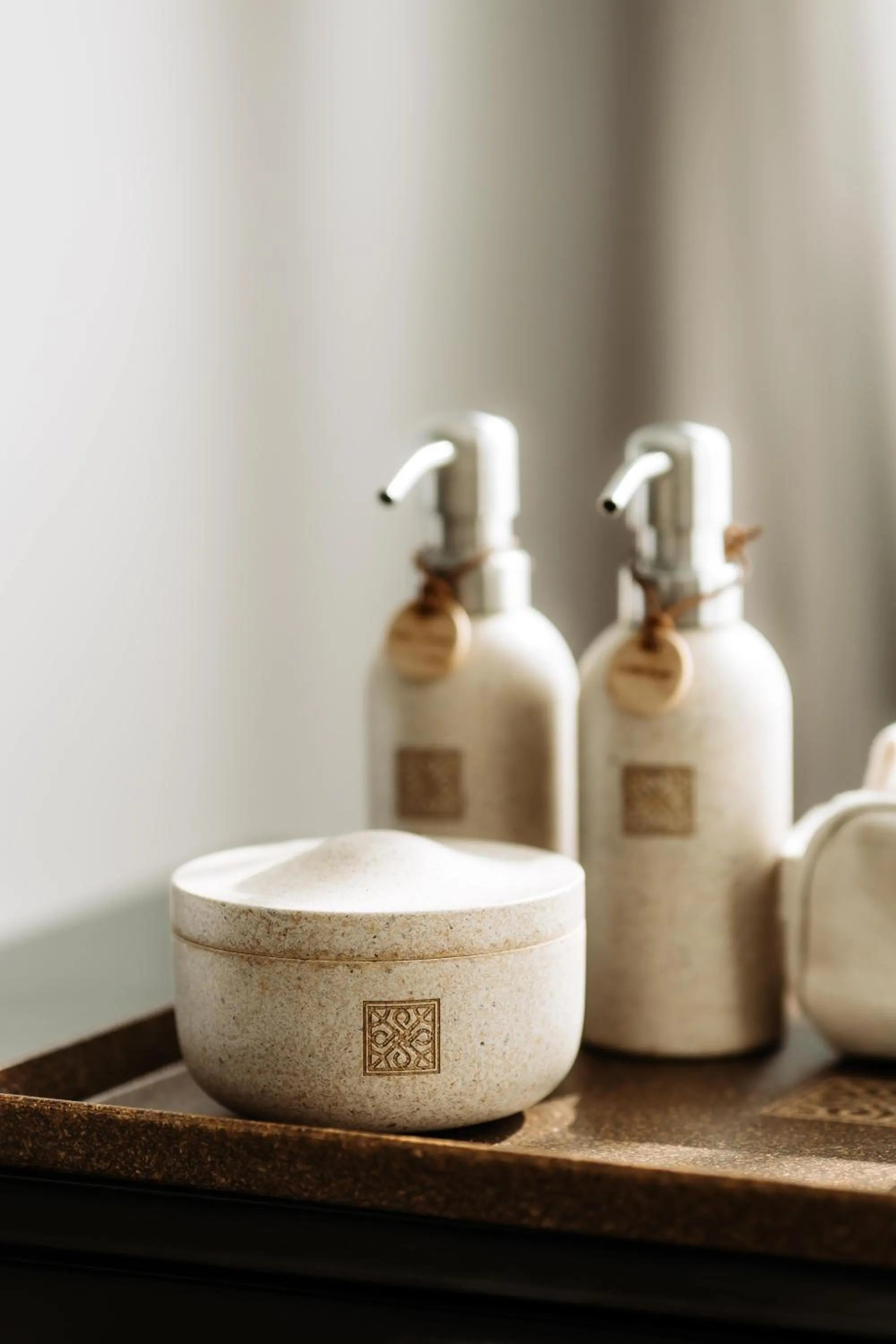 Shower in Souphattra Hotel Vientiane