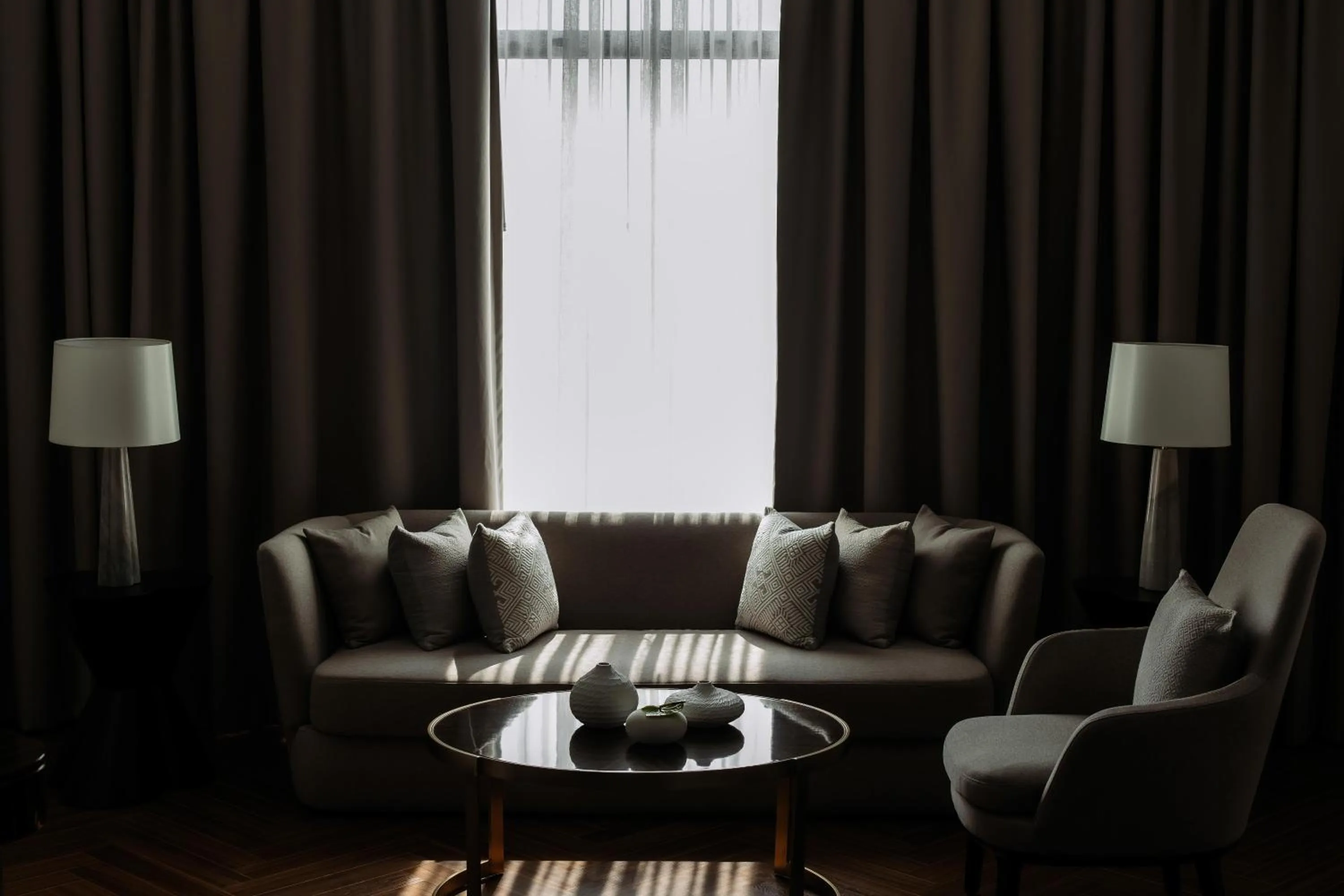 Living room in Souphattra Hotel Vientiane