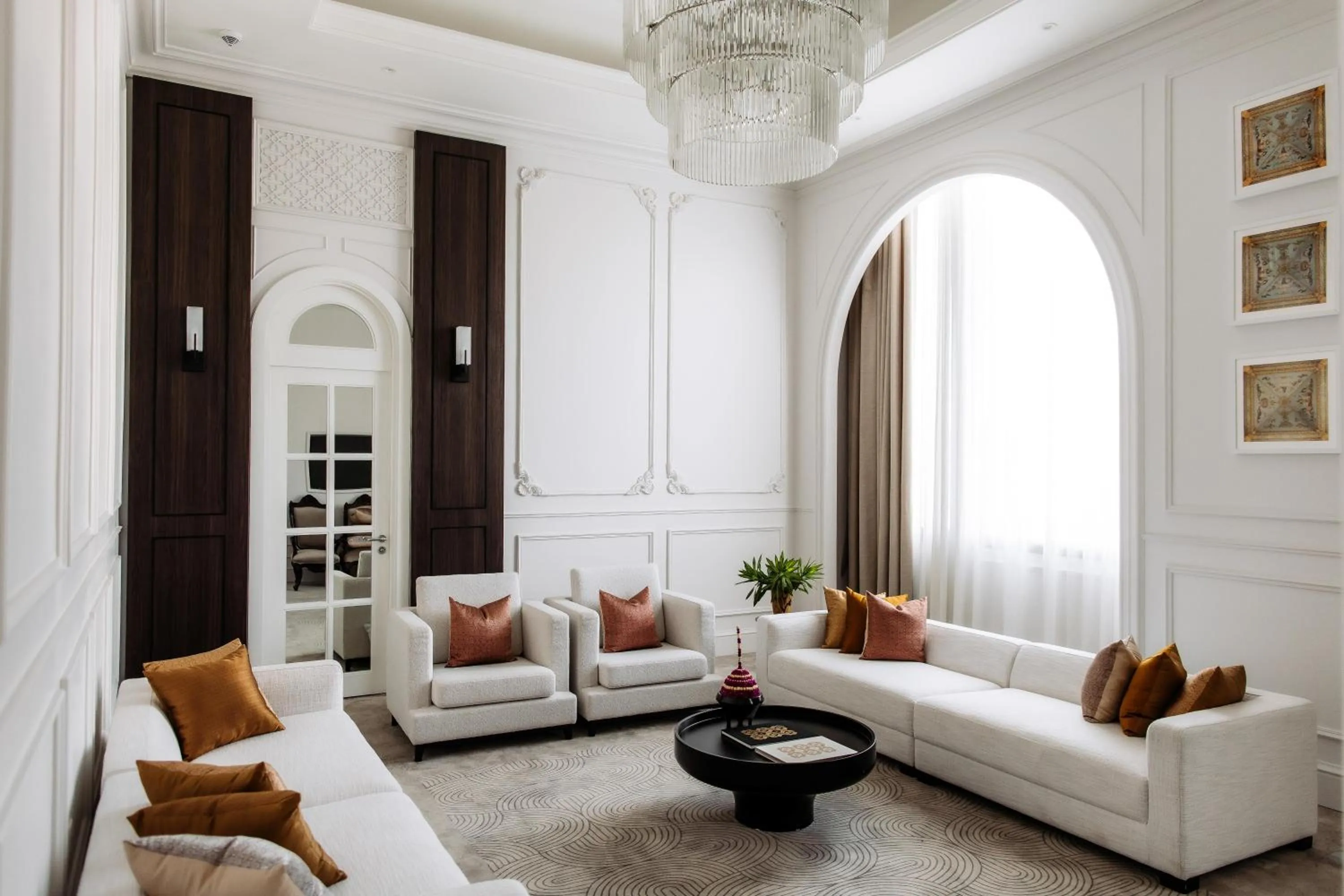 Living room in Souphattra Hotel Vientiane