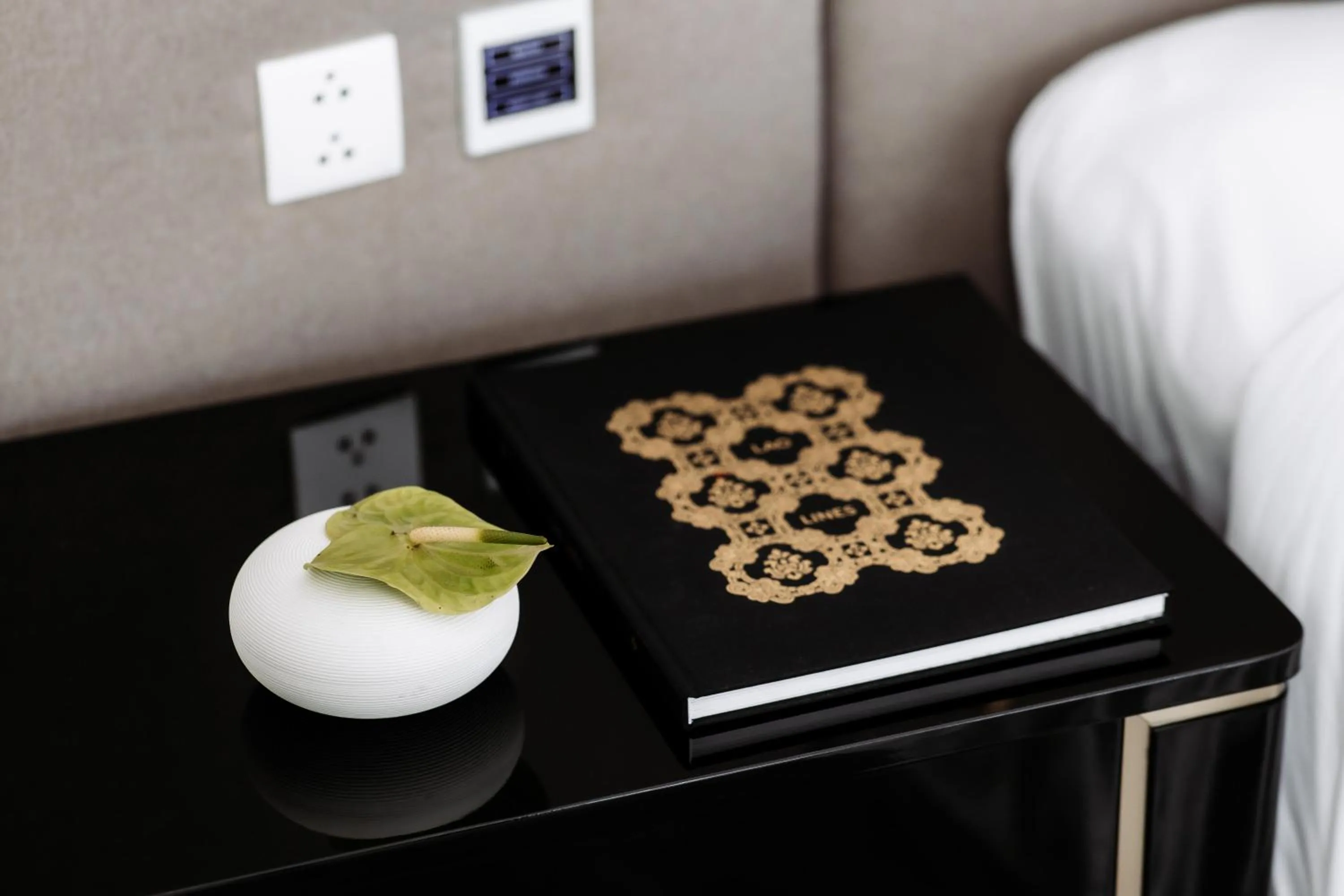 Decorative detail in Souphattra Hotel Vientiane